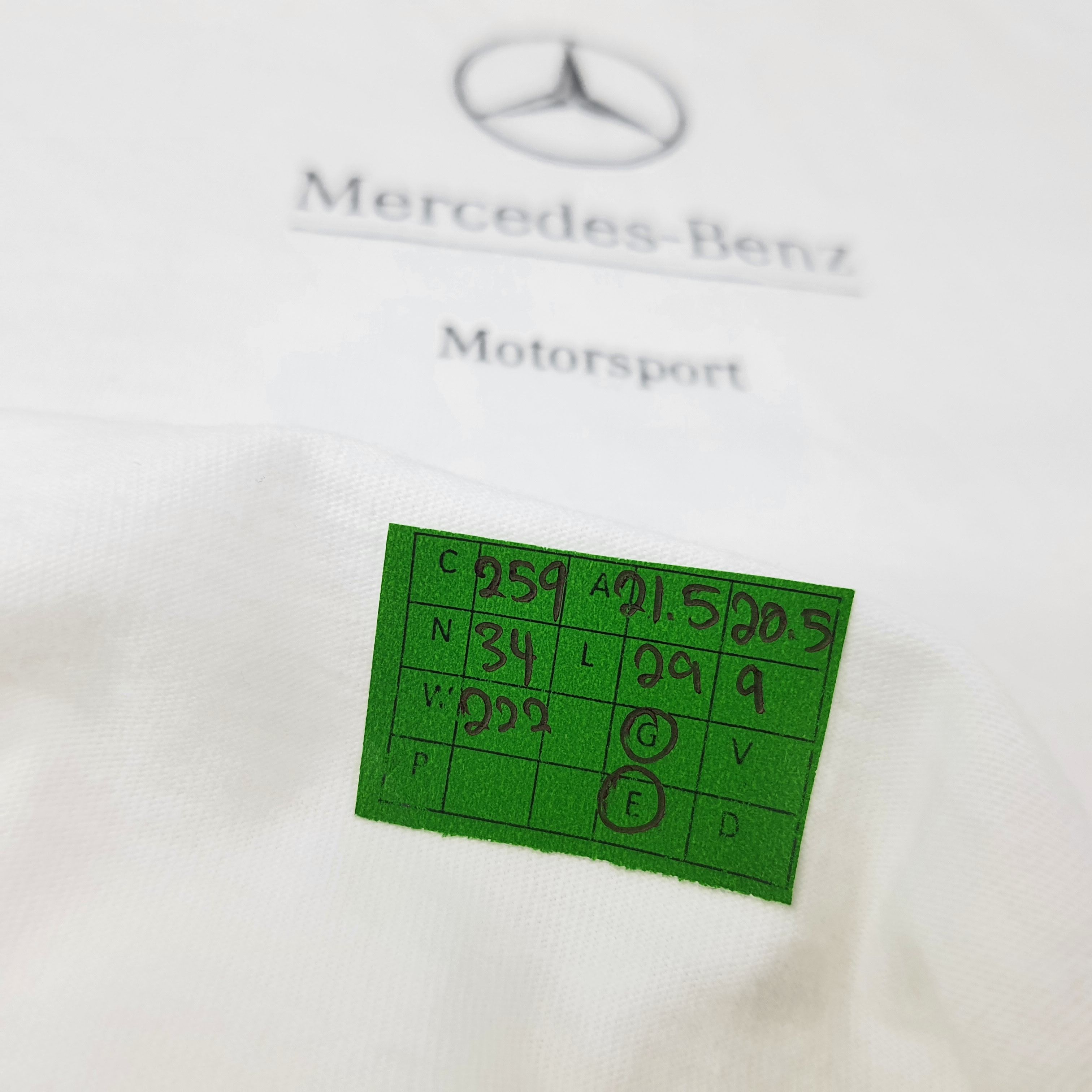 Mercedes-Benz Vintage Mercedes Benz F1 Racing Tshirt C259N34 Size US L / EU 52-54 / 3 - 7 Thumbnail