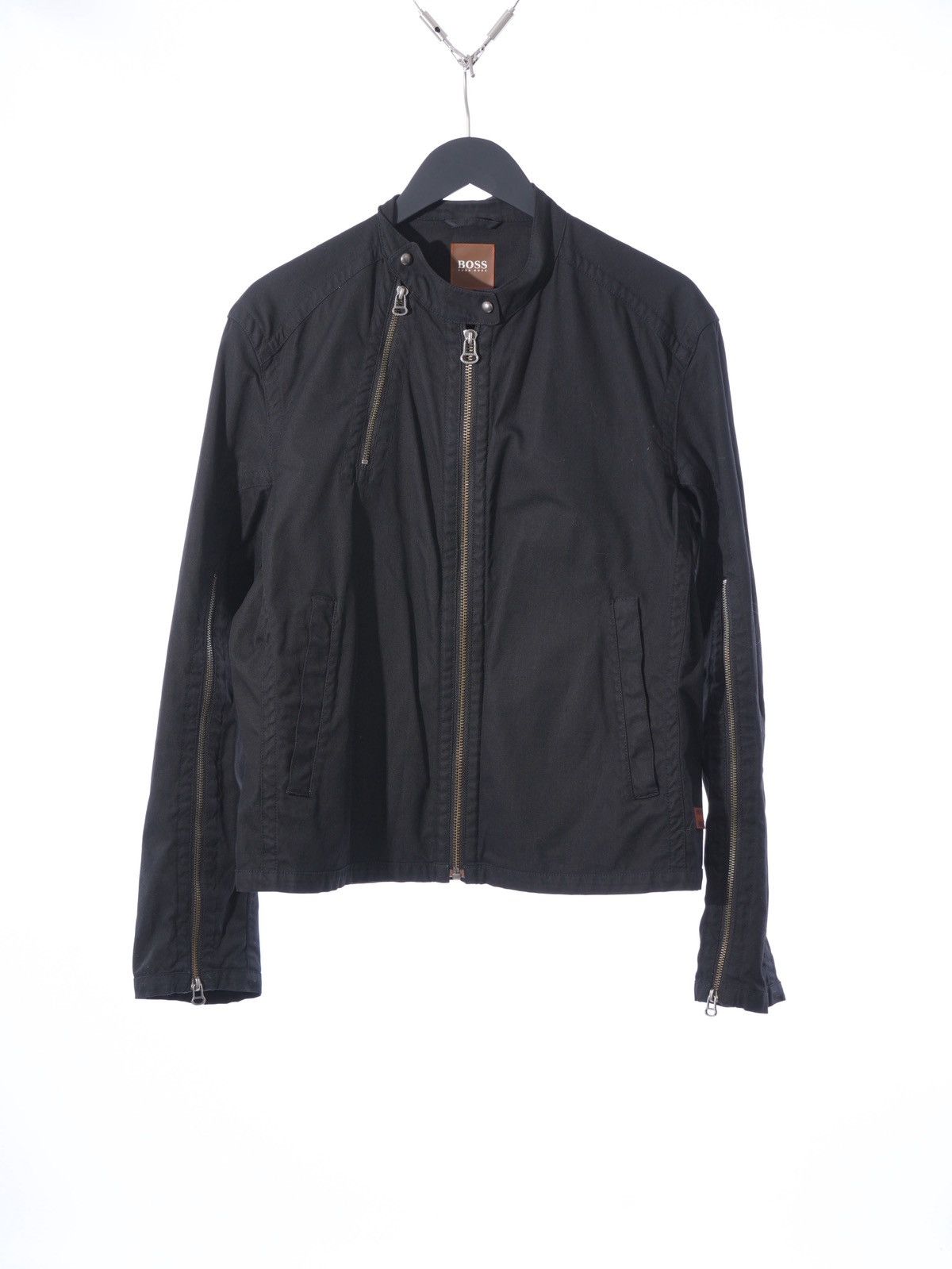 Supreme x Vanson Leathers GORE-TEX Shell Jacket Black Medium