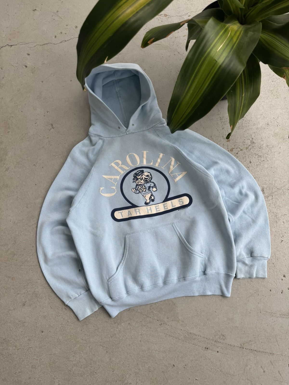 Nike 80s UNC Tar Heels Made in U.S.A Vintage Hoodie Size US S / EU 44-46 / 1 - 3 Thumbnail
