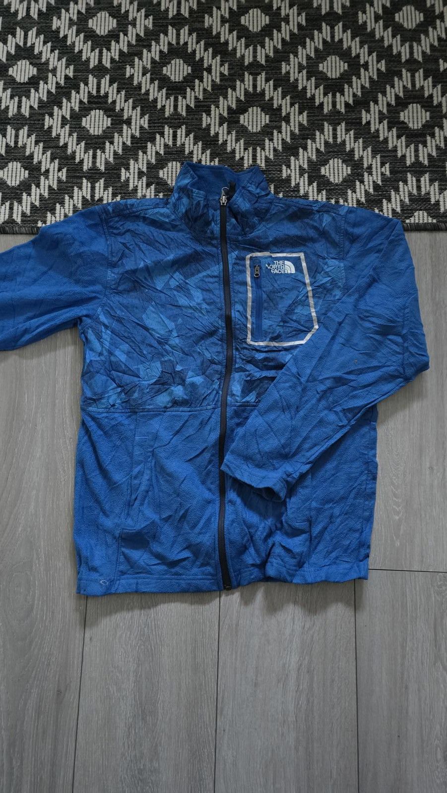 The North Face The North Face Boys Blue camo fleece jacket Size US XXS / EU 40 - 1 Thumbnail