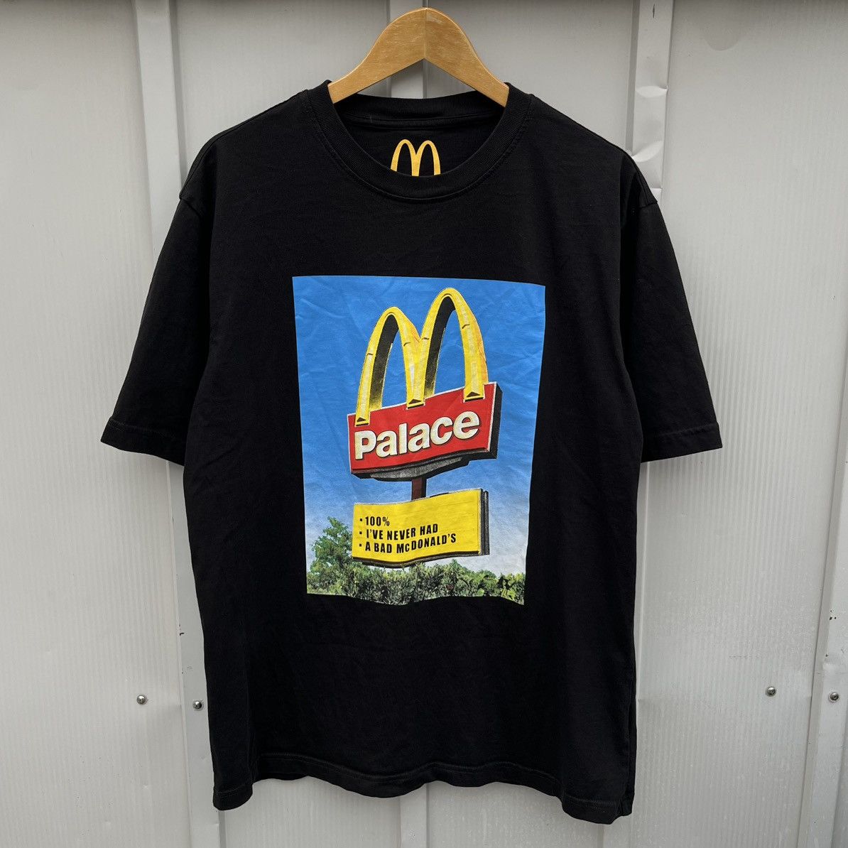 Palace FW23’ Palace x McDonalds Sign Tee Sz XL Size US XL / EU 56 / 4 - 2 Thumbnail