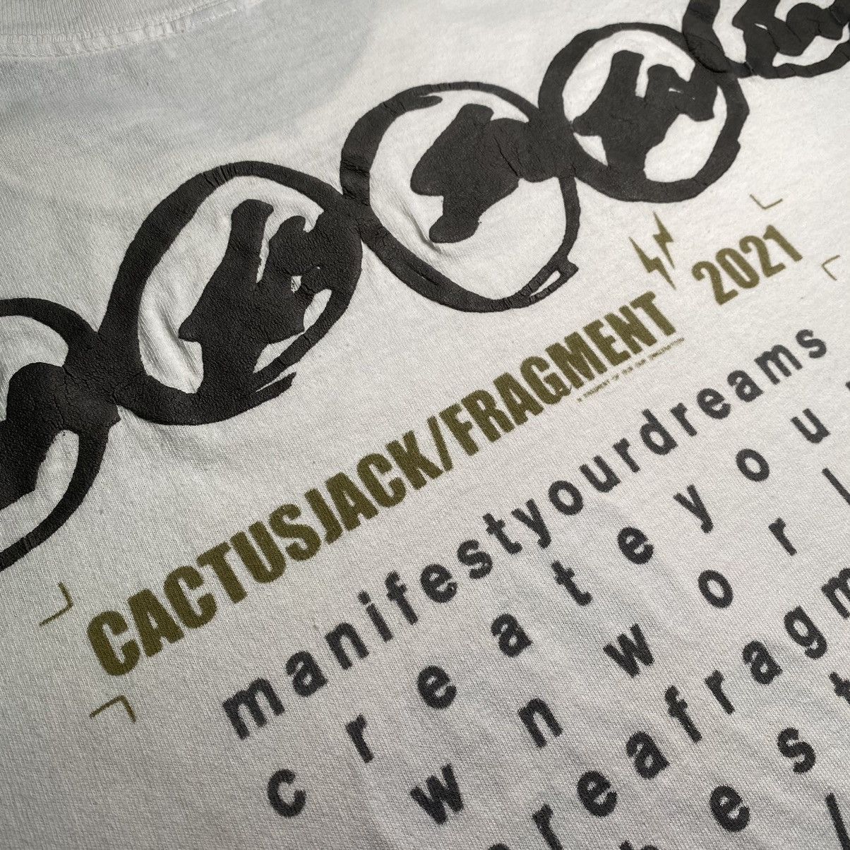 Fragment Design × Nike × Travis Scott Travis Scott Cactus Jack X Fragment Design 2021 S/S T Shirt Size US M / EU 48-50 / 2 - 13 Thumbnail