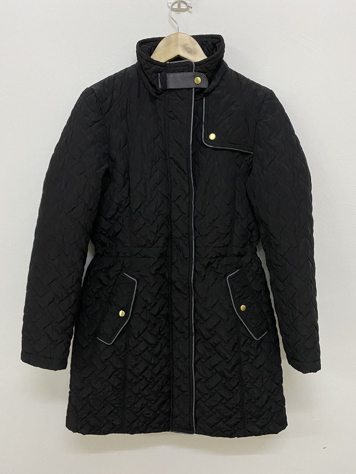 Cole Haan Cole Haan quilted long jacket Size S / US 4 / IT 40 - 1 Thumbnail