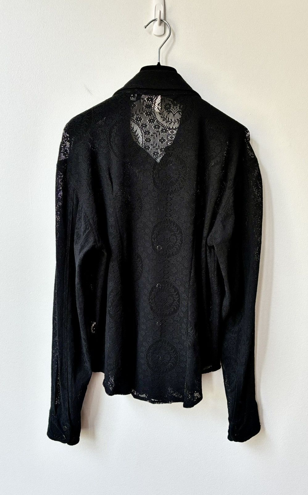 Todd Oldham Todd Oldham Vintage 1990’s Lace Snap Button Blouse Size M / US 6-8 / IT 42-44 - 9 Thumbnail