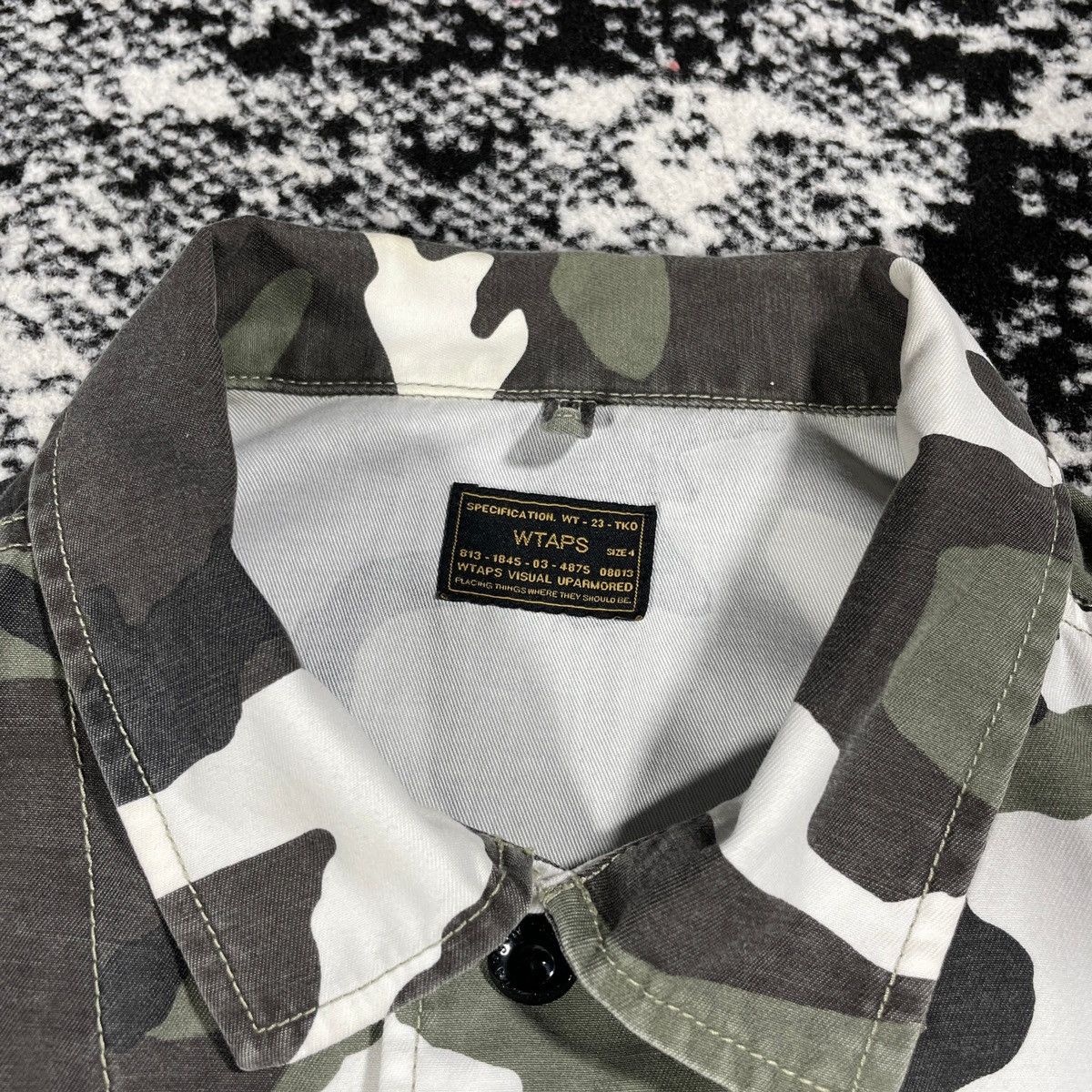 Wtaps WTAPS JUNGLE LS 02 SHIRT COPO TWILL URBAN CAMO 2016 Size US XL / EU 56 / 4 - 3 Thumbnail