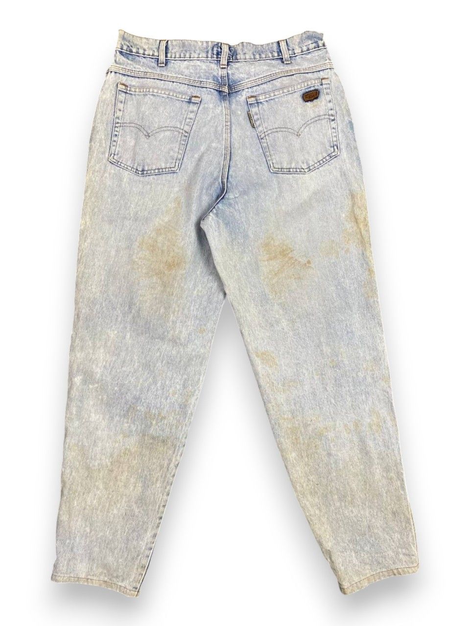 Levi's vintage levis 656 big e acid wash denim nice design Size US 33 - 2 Thumbnail
