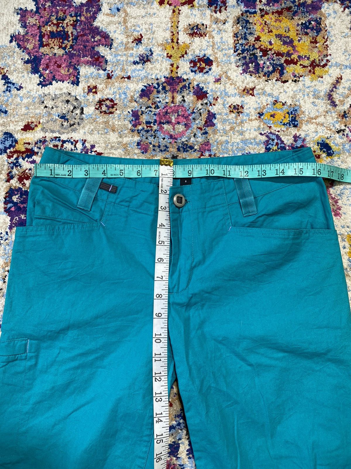 Patagonia Patagonia Climbing Hiking Rock Venga Turqoise Shorts Size US 32 / EU 48 - 6 Thumbnail
