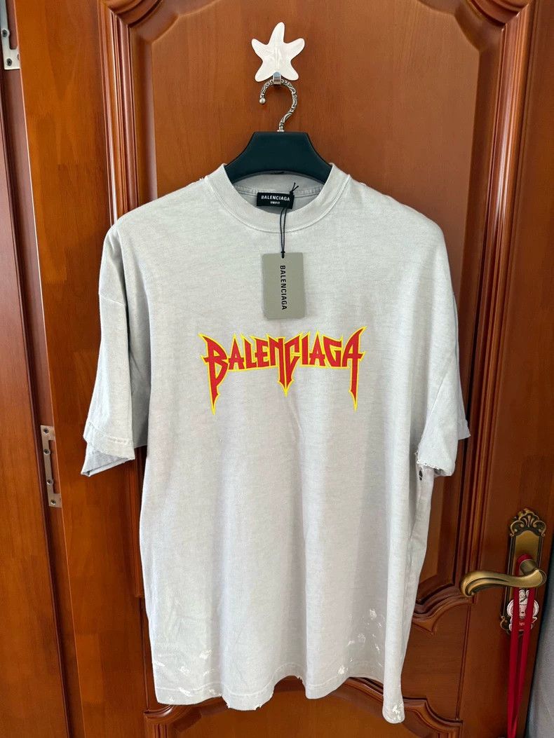Balenciaga Flame T Shirt | Grailed