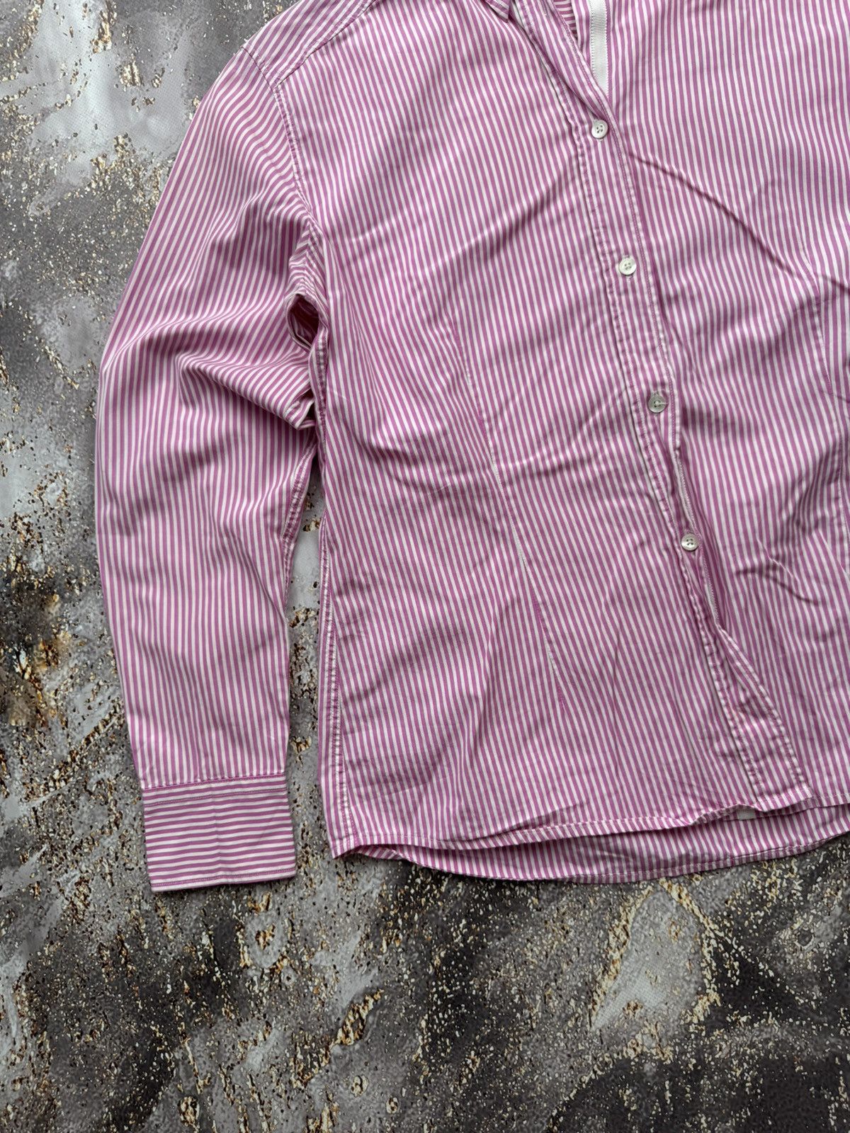 Bogner × Vintage Bogner Vintage Striped Shirt Size M / US 6-8 / IT 42-44 - 2 Thumbnail