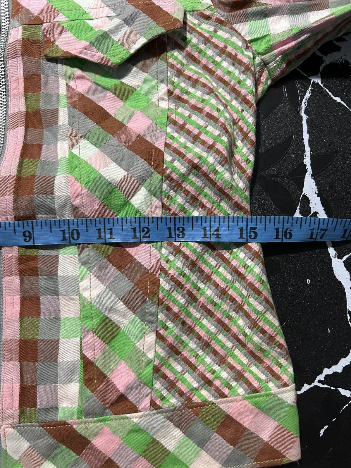 Zucca Vintage zucca plaid check jacket zipper Size S / US 4 / IT 40 - 10 Thumbnail