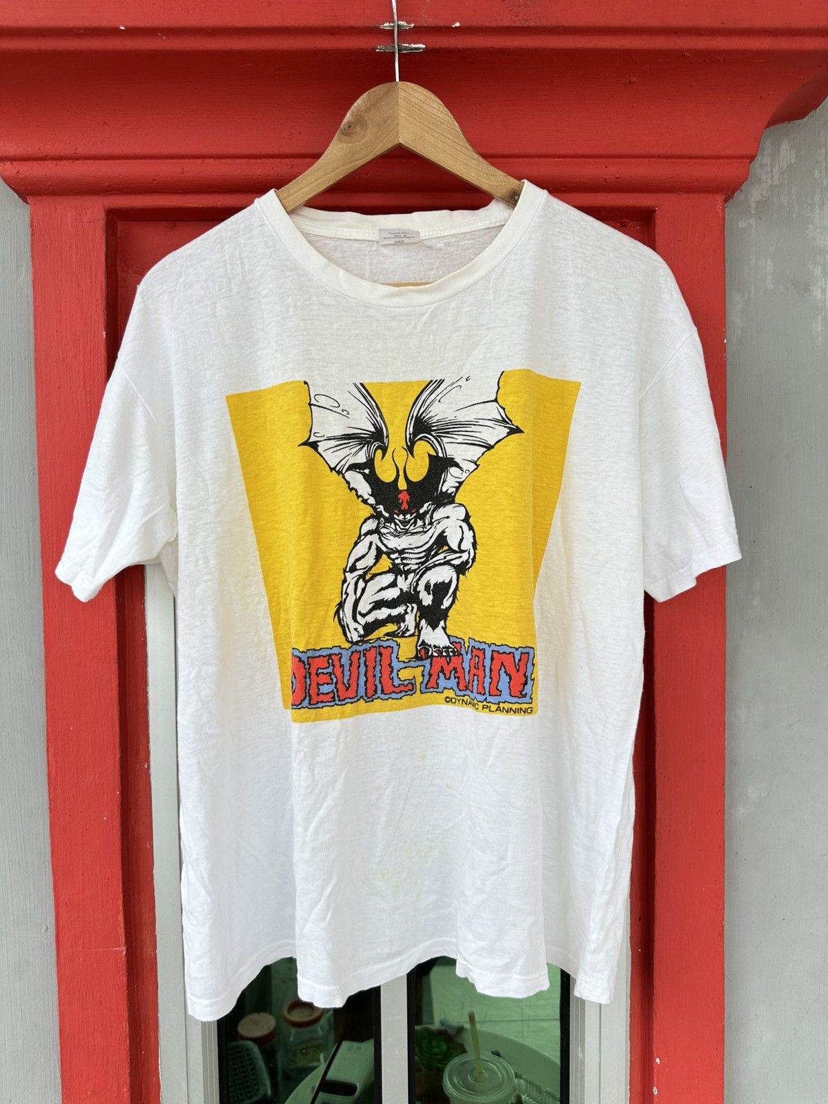 Anime Vintage 90s Devil Man Anime Tee Size US L / EU 52-54 / 3 - 1 Thumbnail