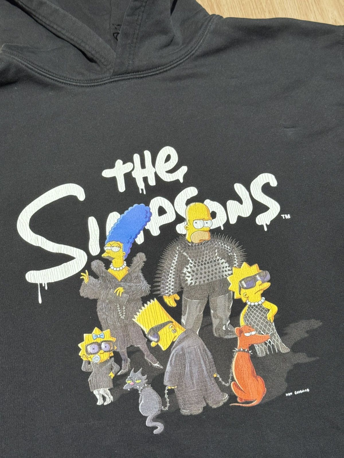 Balenciaga × The Simpsons Balenciaga The Simpsons Hoodie Cropped Size US XS / EU 42 / 0 - 2 Thumbnail