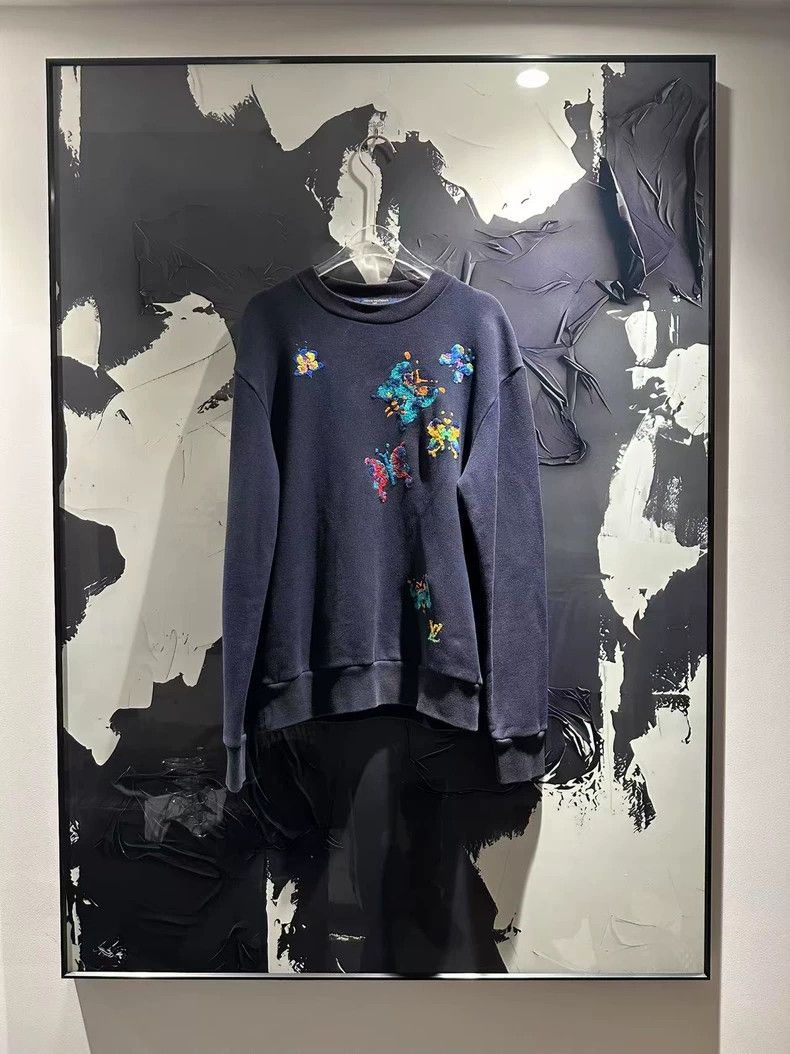 Louis Vuitton Louis Vuitton 1AATBO Cotton Sweatshirt - dmc Size US XS / EU 42 / 0 - 1 Thumbnail