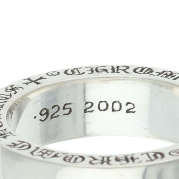 Chrome Hearts US9 CHROME HEARTS 6mm SPACER RING PLAIN SILVER Size ONE SIZE - 3 Thumbnail