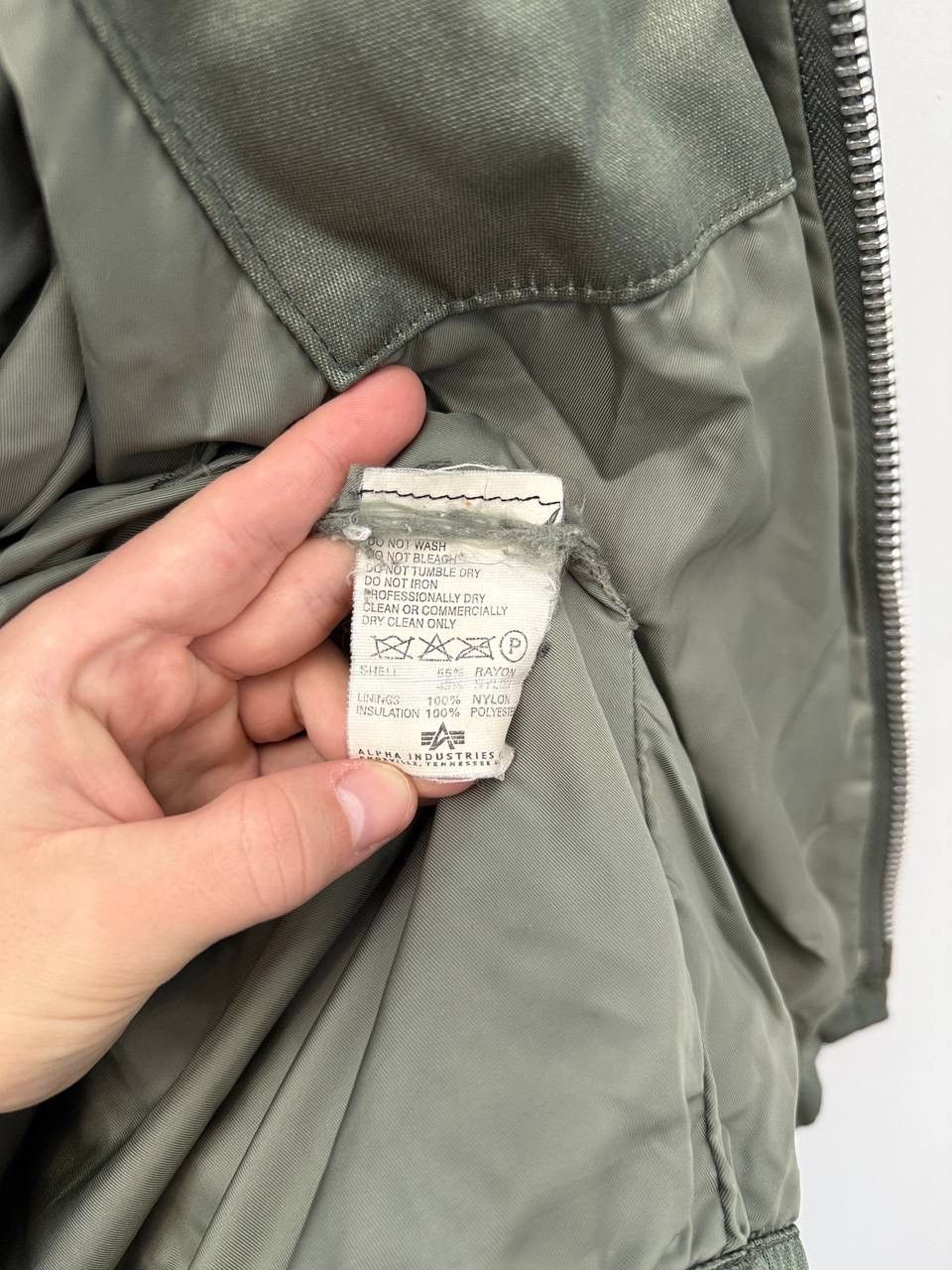 Alpha Industries Vintage Alpha Industries 1990s Made in USA Jacket Size US L / EU 52-54 / 3 - 15 Thumbnail