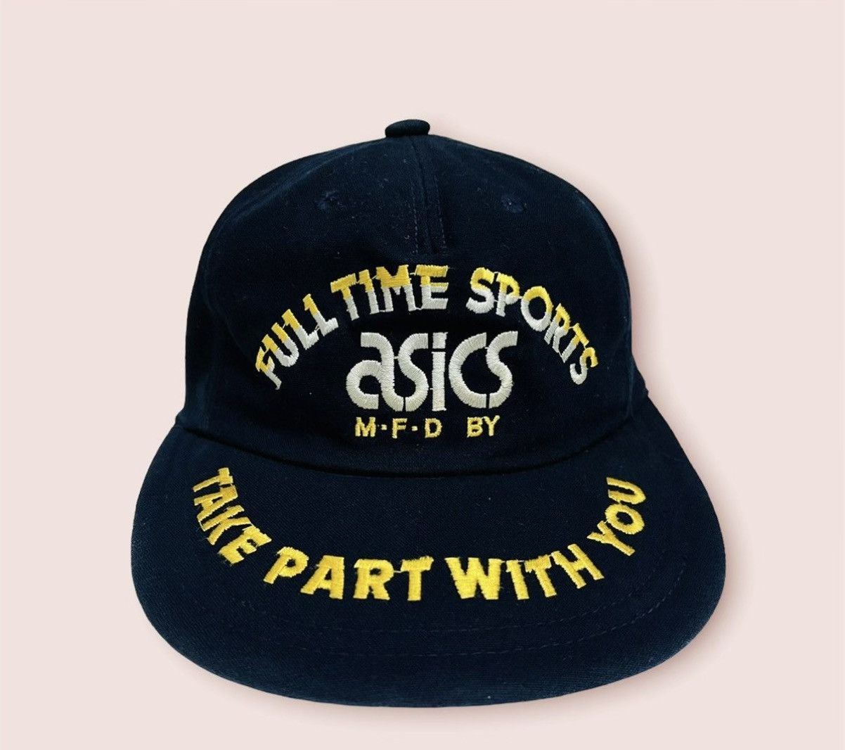 Asics RARE VINTAGE ASICS 80s/90s SPORTS CAP JAPAN Size ONE SIZE - 16 Thumbnail