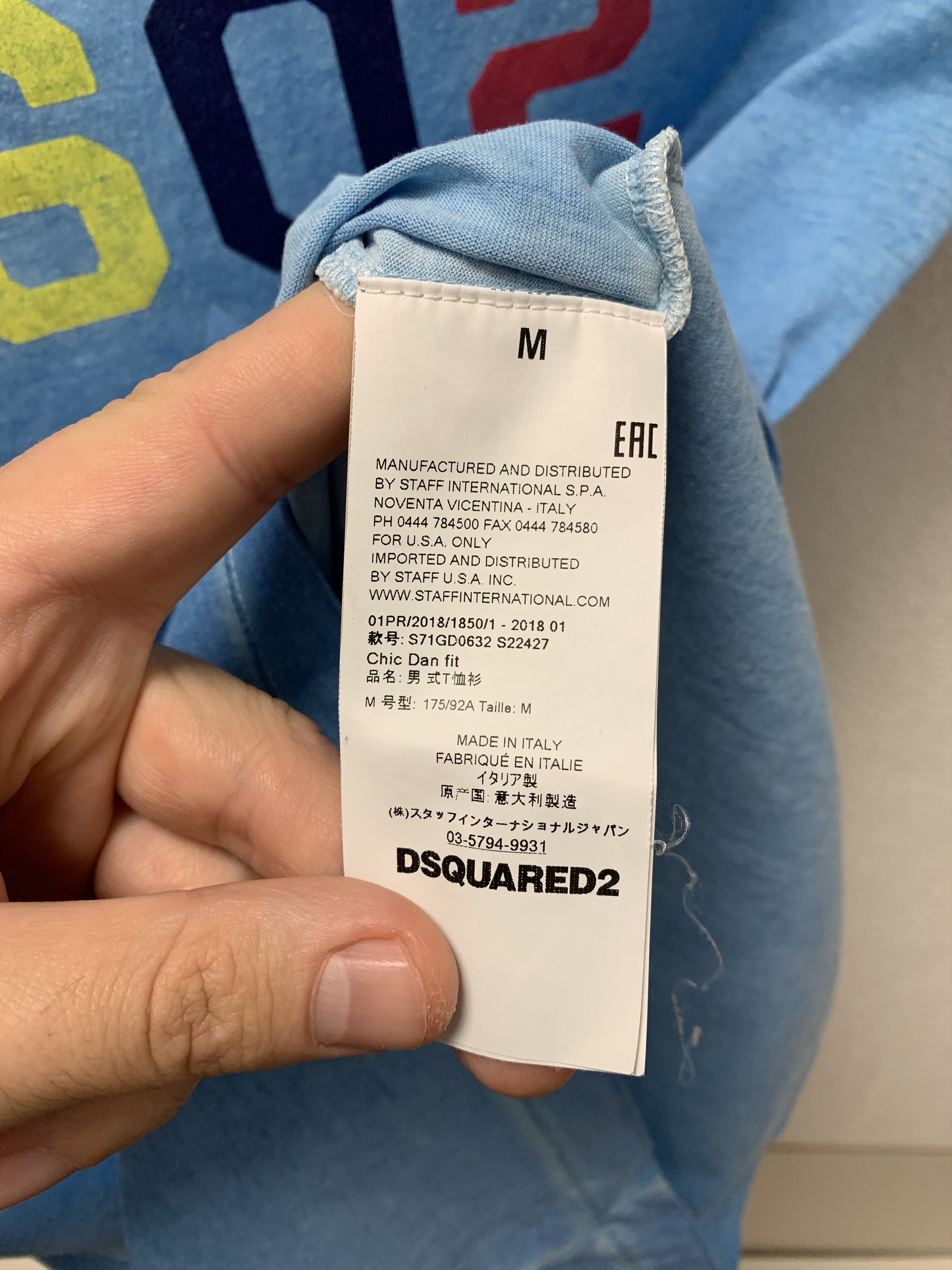 Dsquared2 Dsquared Dsquared2 tie die blue t-shirt S-M sz surf camp Size US S / EU 44-46 / 1 - 3 Thumbnail