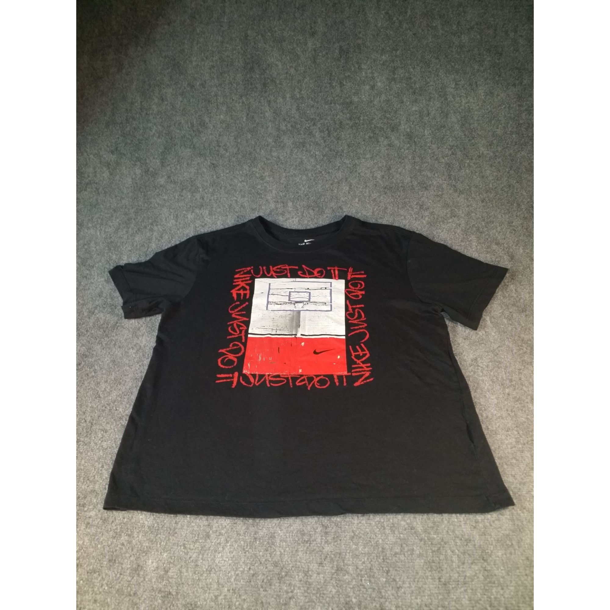 Nike Nike Dri-Fit Just Do It Swoosh Basketball Tshirt Men Sz M Bl Size US M / EU 48-50 / 2 - 1 Thumbnail