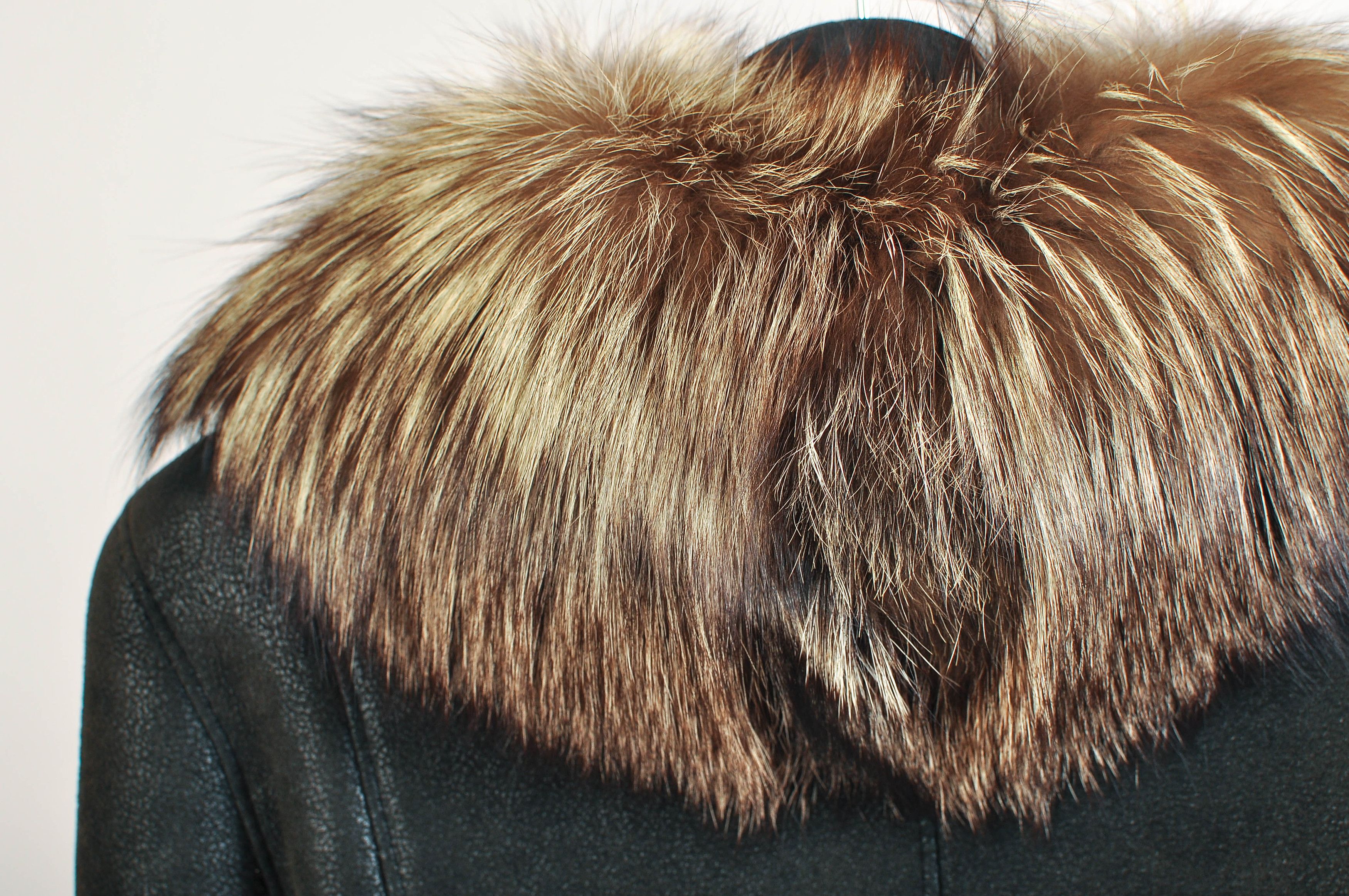 Other Real sheraling coat with fur collar Size S / US 4 / IT 40 - 4 Thumbnail