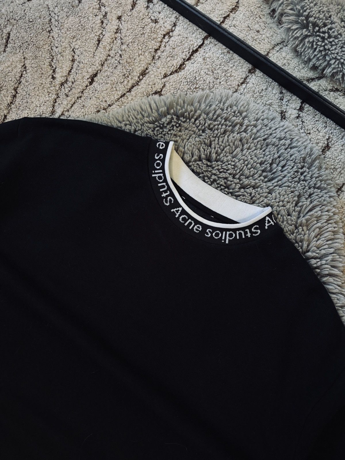 Acne Studios Acne Studios Logo Ribbed Oversized Sweatshirt Size US S / EU 44-46 / 1 - 4 Thumbnail
