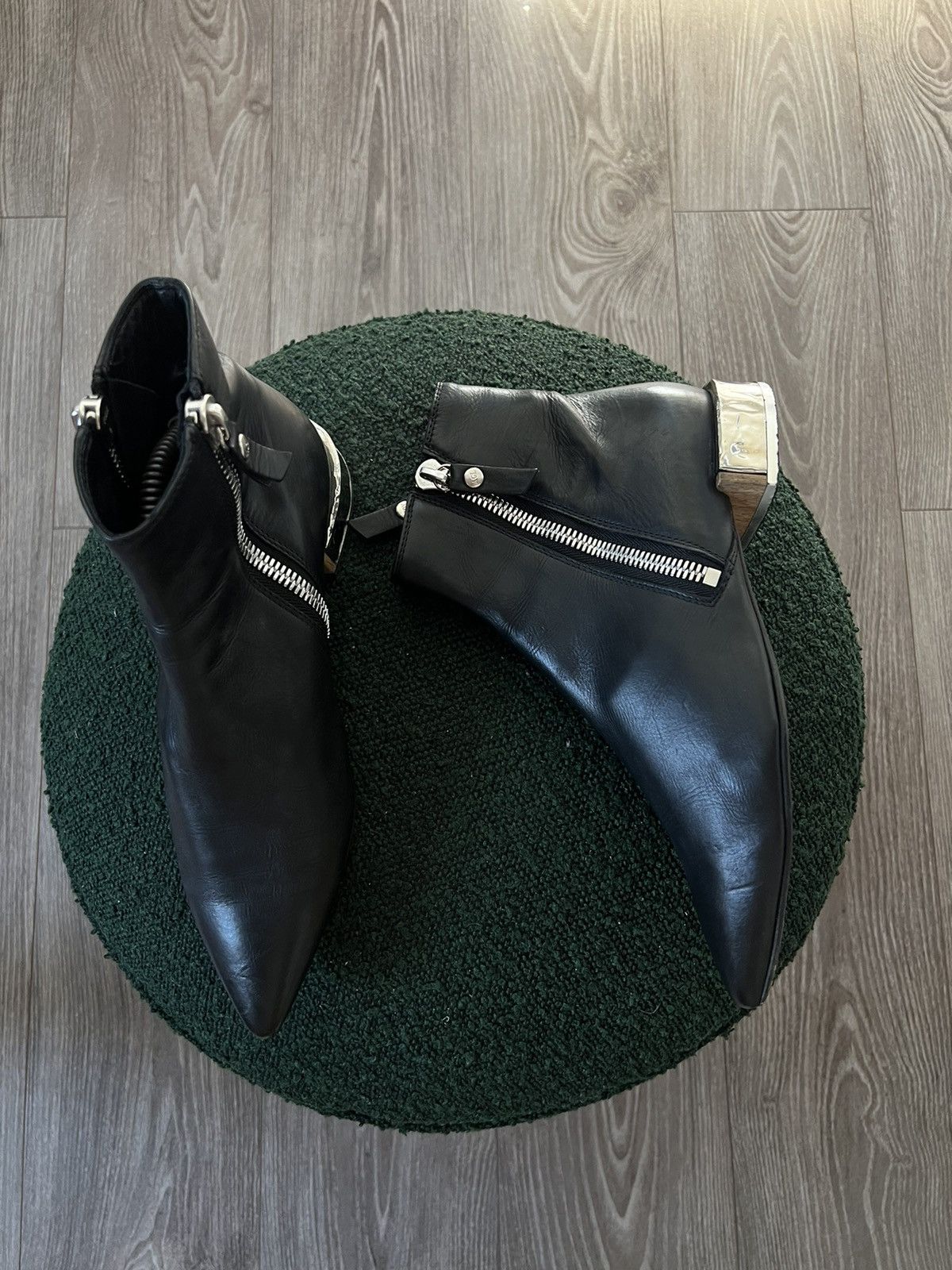 AGL × Designer ‼️Designer AGL Vero Cuoio Made in Italy NWT Pointed Toe Boots Size US 7 / IT 37 - 5 Thumbnail