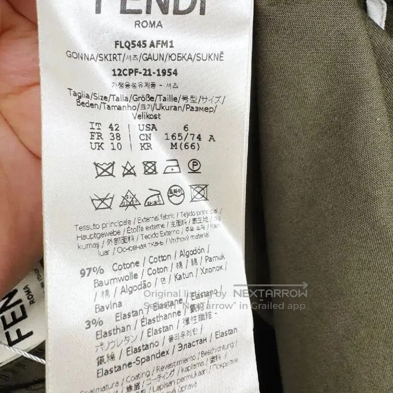 Fendi Fendi Green Spring Autumn Mini Skirt . Size 23" - 4 Thumbnail