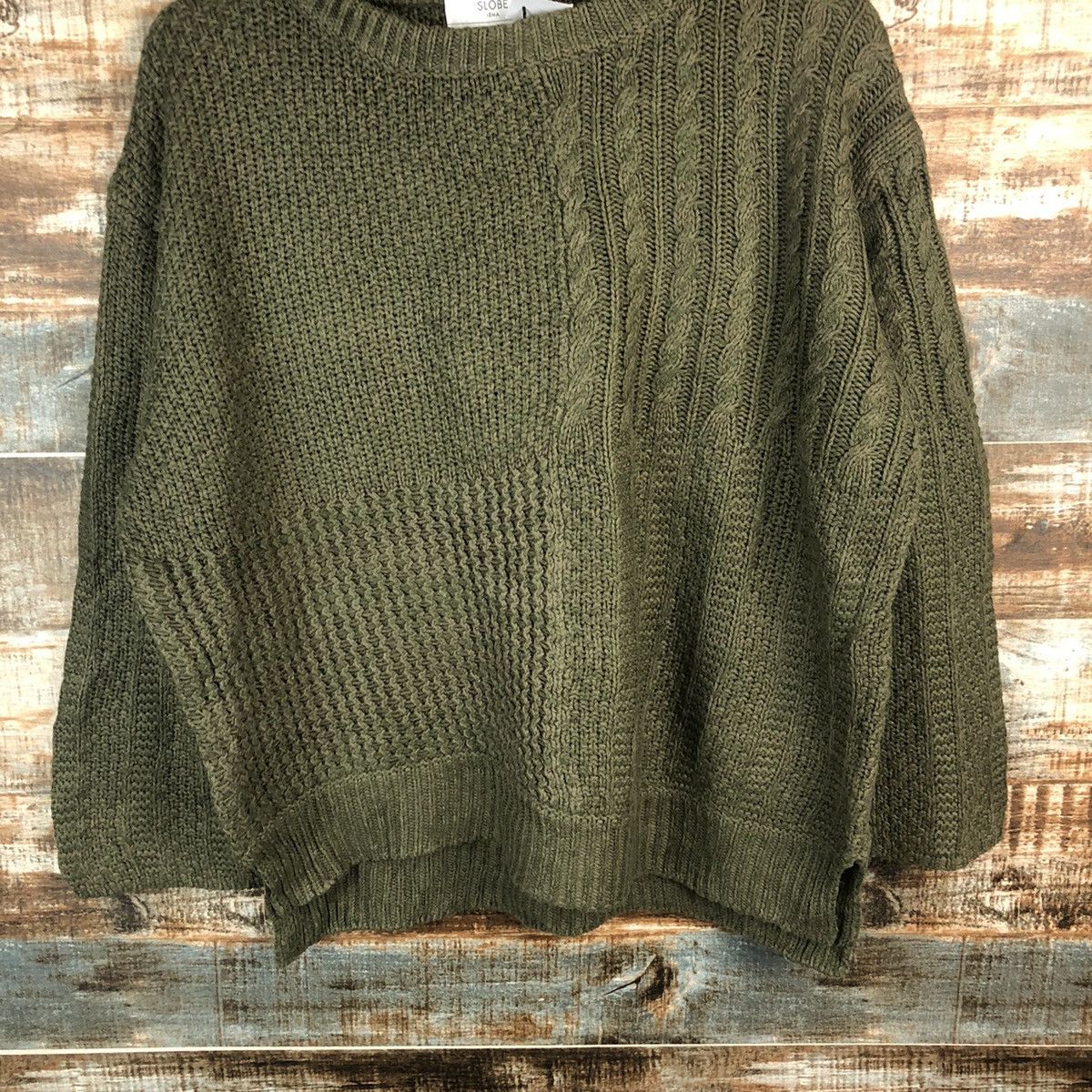Homespun Knitwear Slobe Green vintage Knitwear #A1900 Size US M / EU 48-50 / 2 - 6 Thumbnail