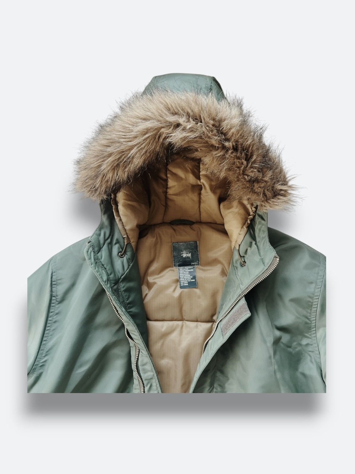 Stussy × Vintage Stussy Parka Puffer Jacket Size US M / EU 48-50 / 2 - 5 Thumbnail