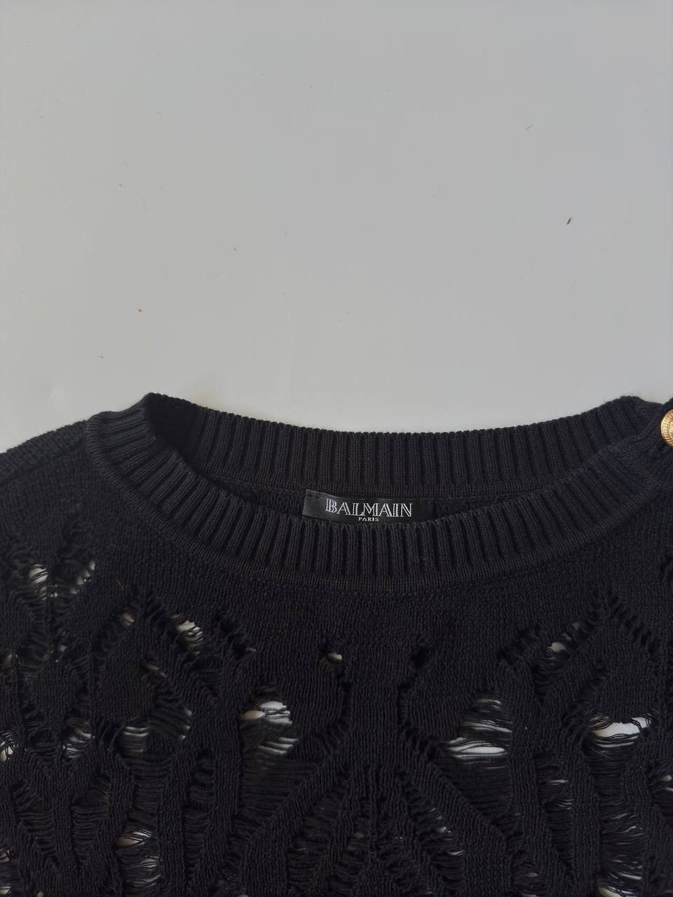 Balmain Vintage BALMAIN PARIS cardigane Womans size 42 Avant garde Size M / US 6-8 / IT 42-44 - 2 Thumbnail