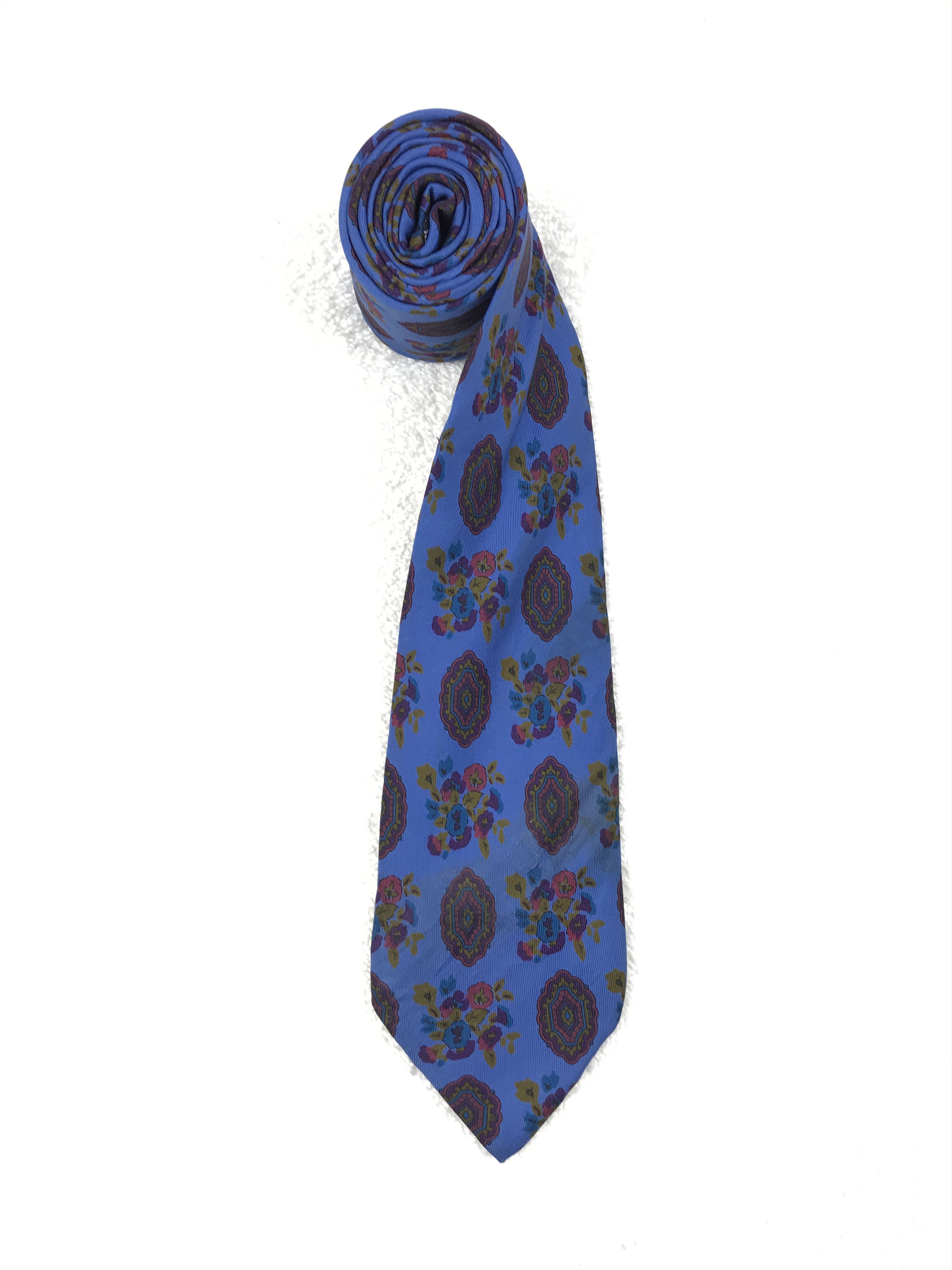 Vintage Vintage Morabito Silk Necktie Size ONE SIZE - 2 Thumbnail