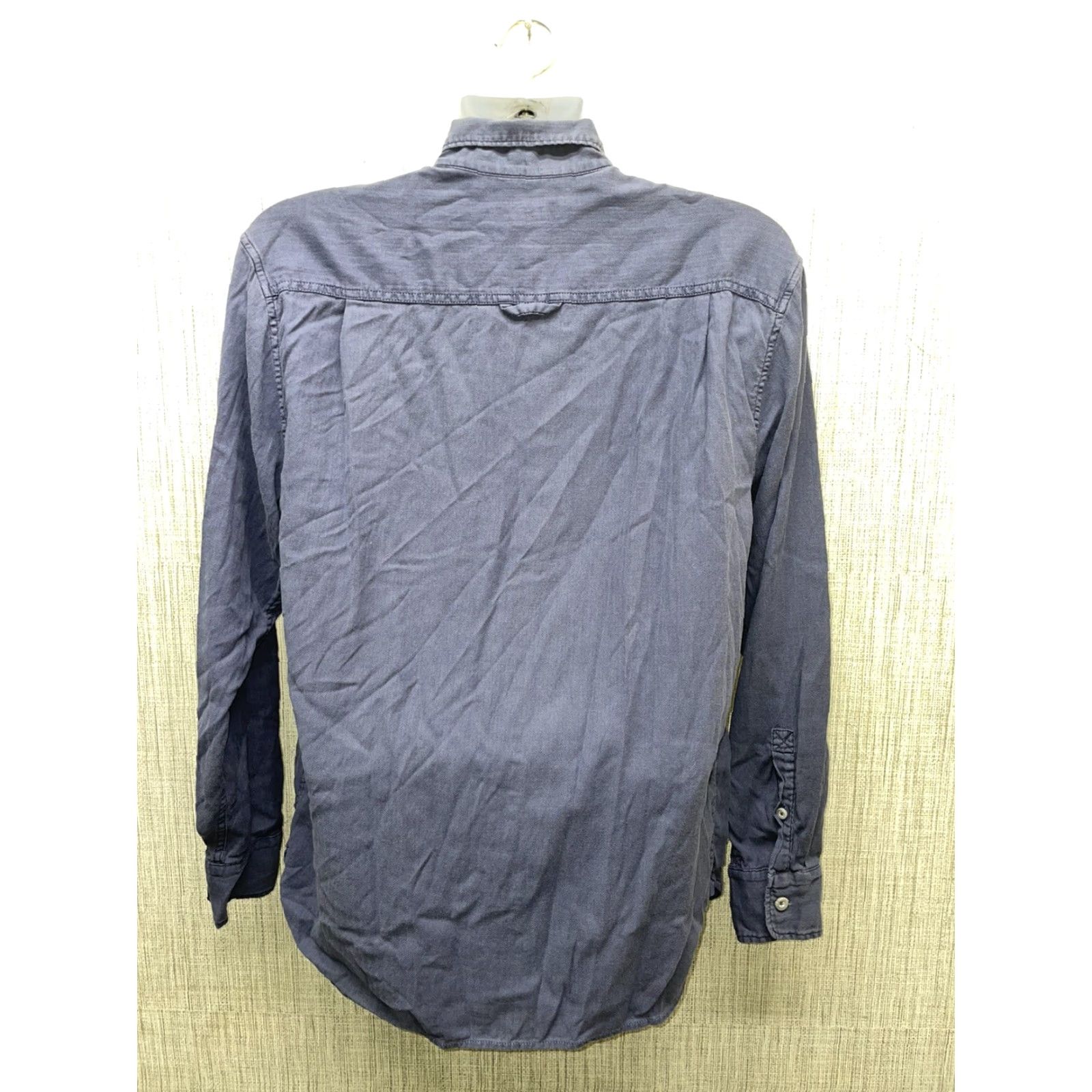 Tommy Bahama Tommy Bahama Button-Up Shirt Mens M Dark Blue Long Sleeve Button-Down Shirt Size US M / EU 48-50 / 2 - 6 Thumbnail