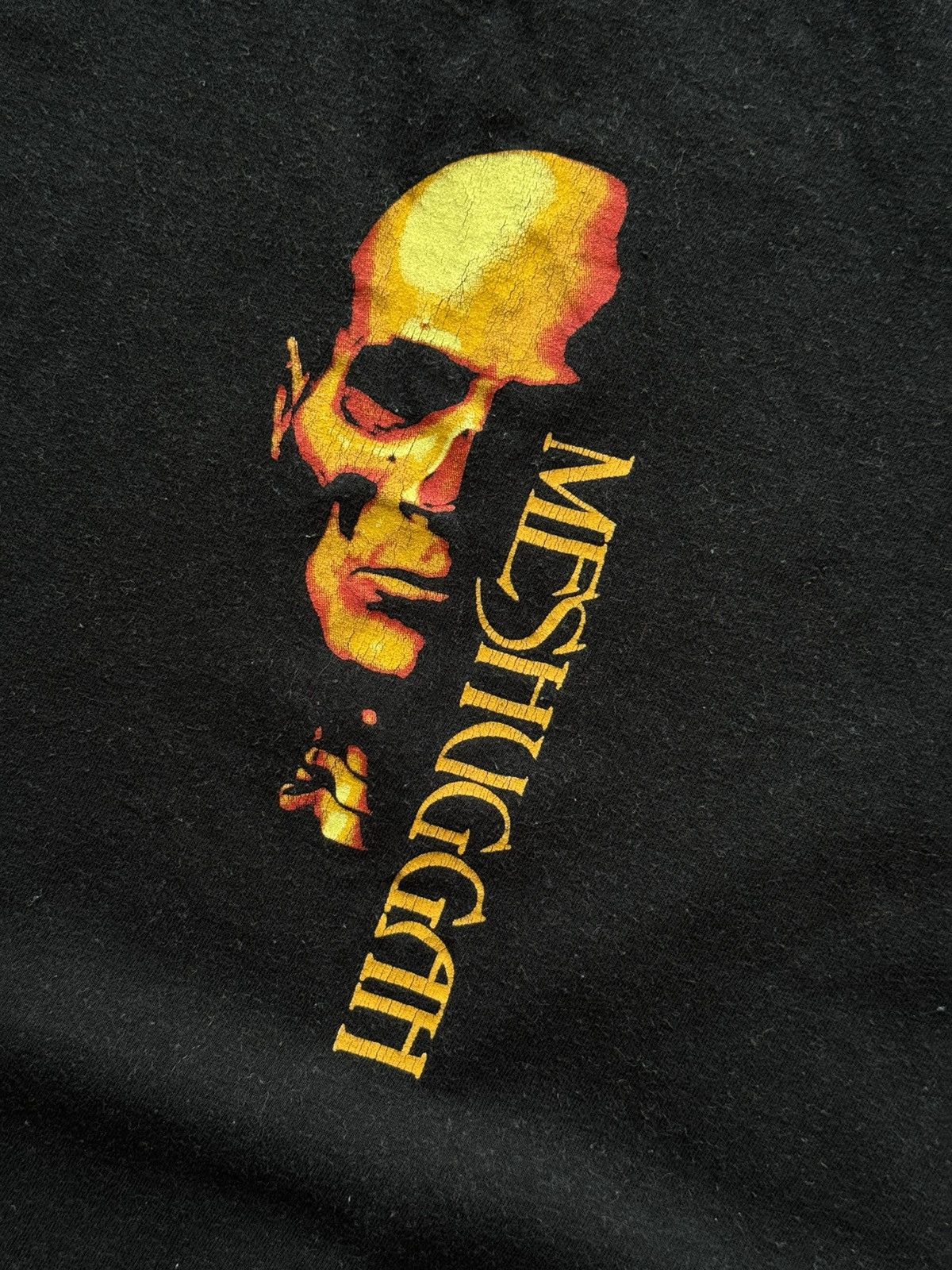 Band Tees Meshuggah Punk Rock Band Gothic Faded Vintage T Shirt Size US XL / EU 56 / 4 - 3 Thumbnail
