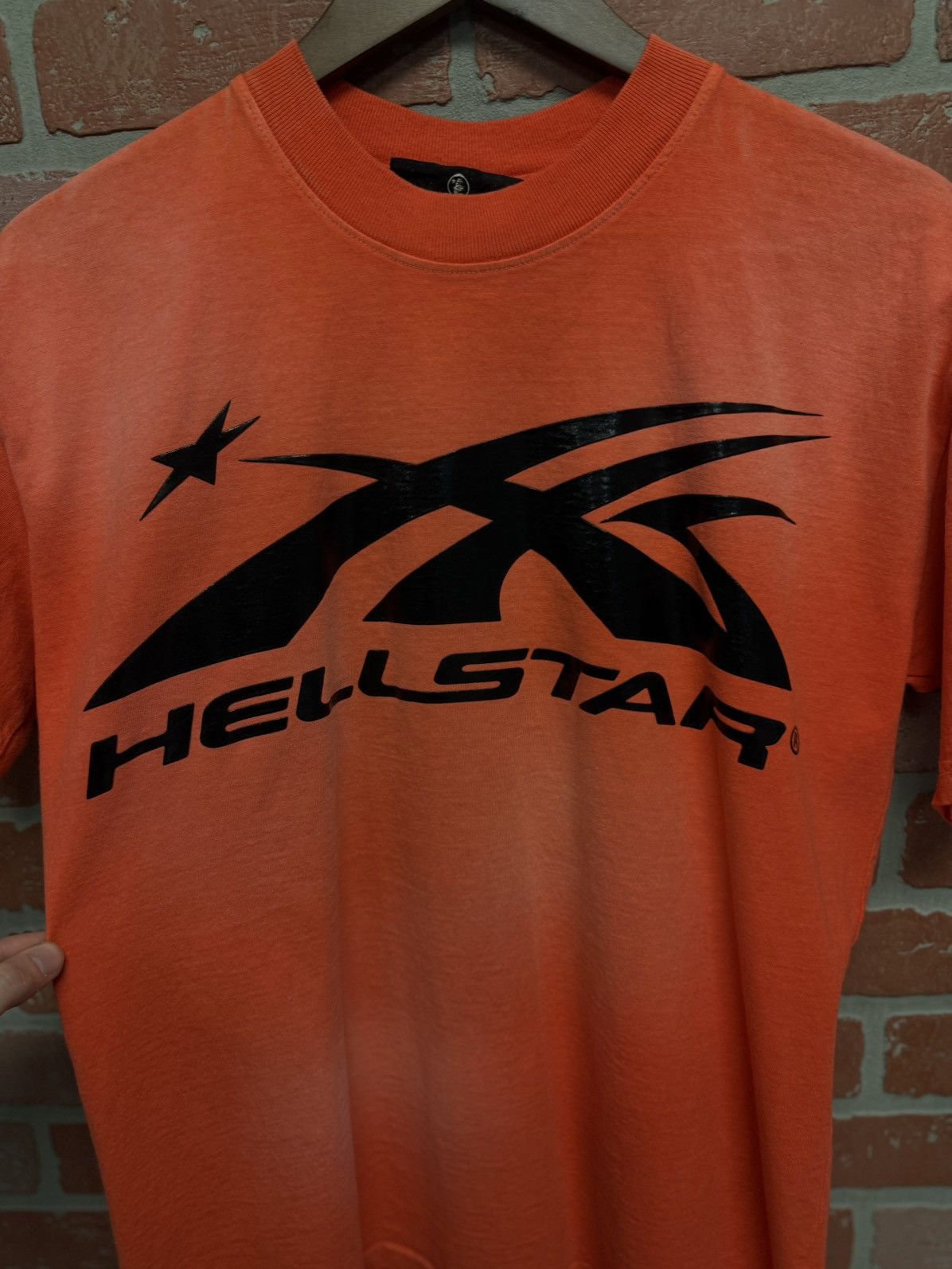 HELLSTAR Hellstar Red Short Sleeve Tee Shirt Size XS (NEW) Size US XS / EU 42 / 0 - 6 Thumbnail