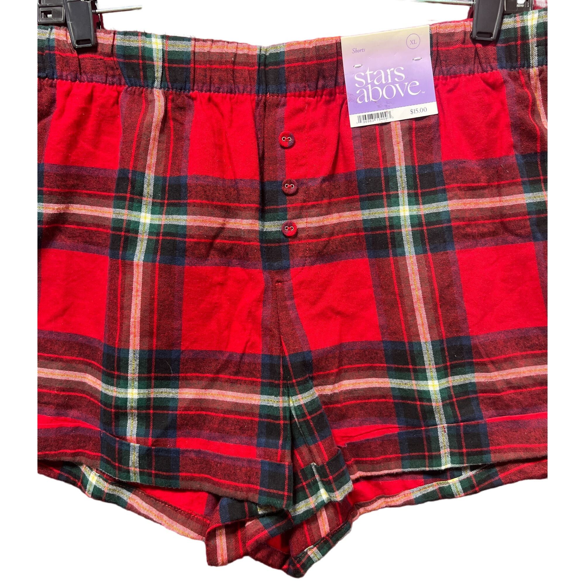 Other Star Above - Women's Perfectly Cozy Flannel Pajama Short - R Size ONE SIZE - 9 Thumbnail