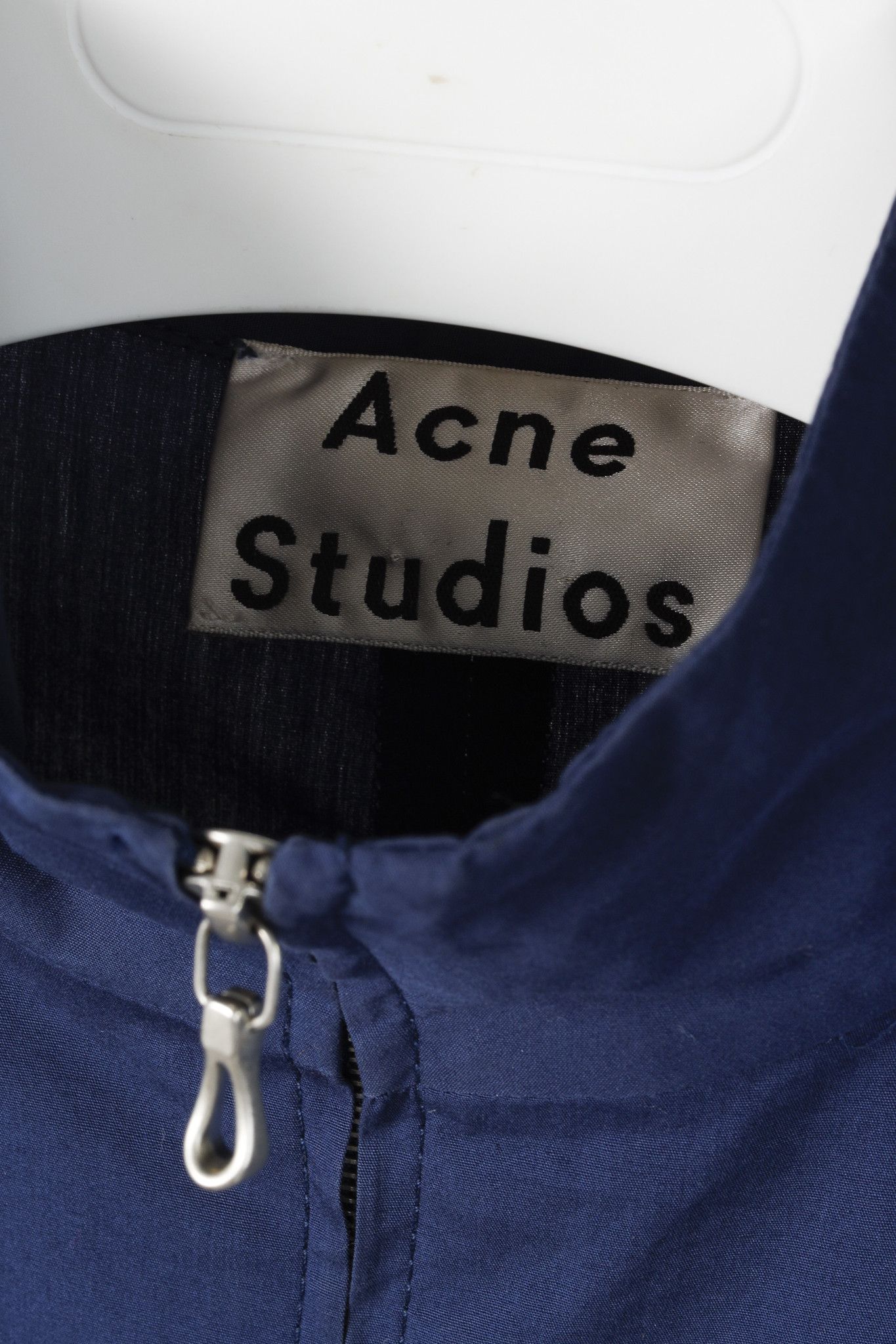 Acne Studios Acne Studios SS/16 Rane Blue Poplin Full-Zip Mini Dress Size M / US 6-8 / IT 42-44 - 4 Thumbnail