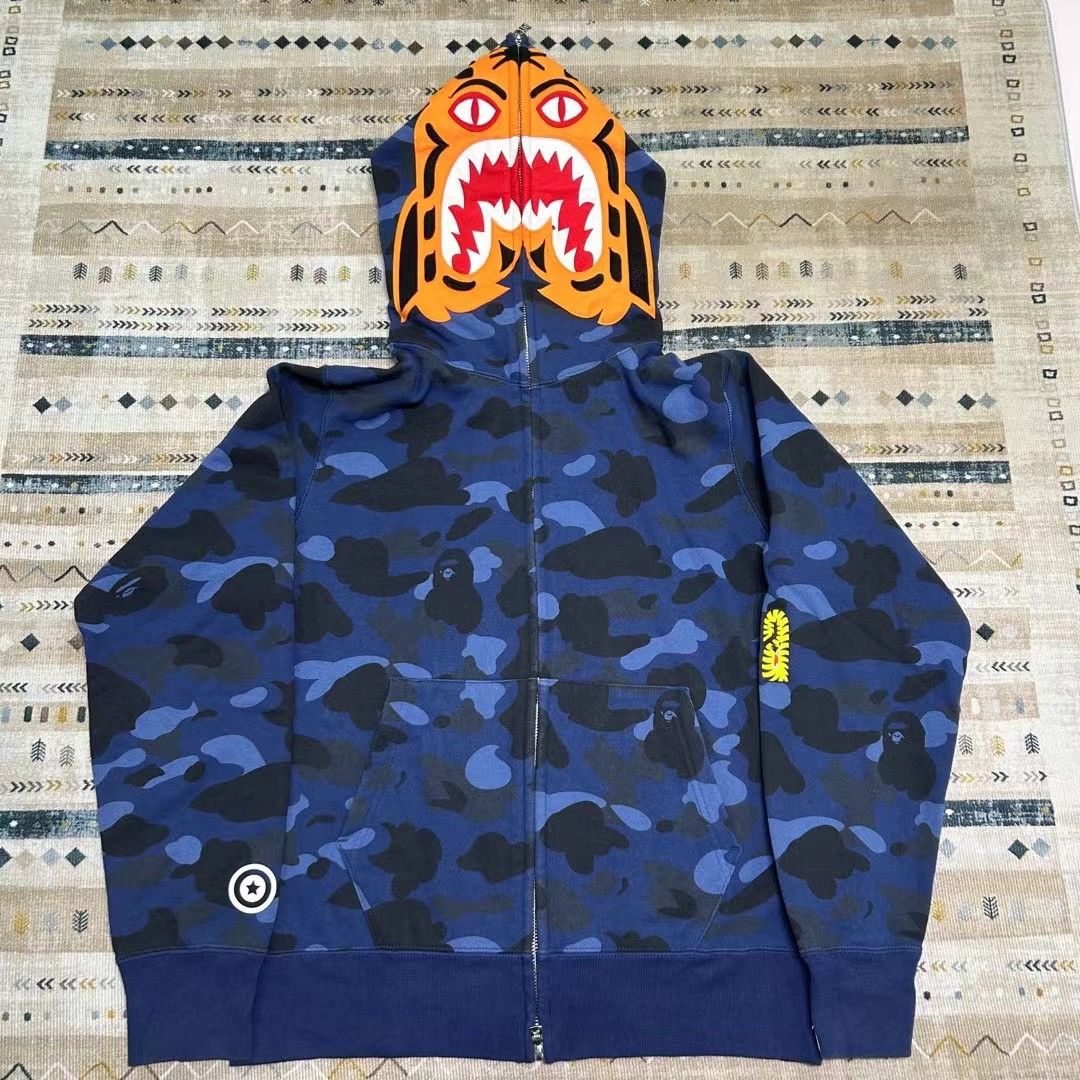 Bape BAPE CAMO SHARK FULL ZIP HOODIE Size US M / EU 48-50 / 2 - 1 Thumbnail