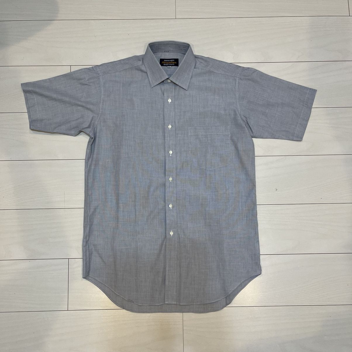 Helmut Lang × Japanese Brand Japanese gray half shirts Size US M / EU 48-50 / 2 - 1 Thumbnail