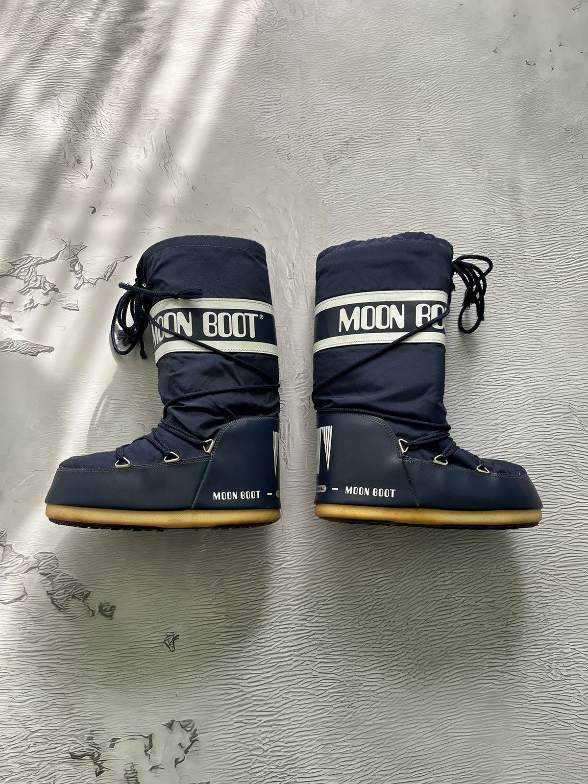 Moon Boot Y2K Moon Boot Streetwear Vintage Shoes Avant Garde Ski Blue Size US 7.5 / EU 40-41 - 4 Thumbnail