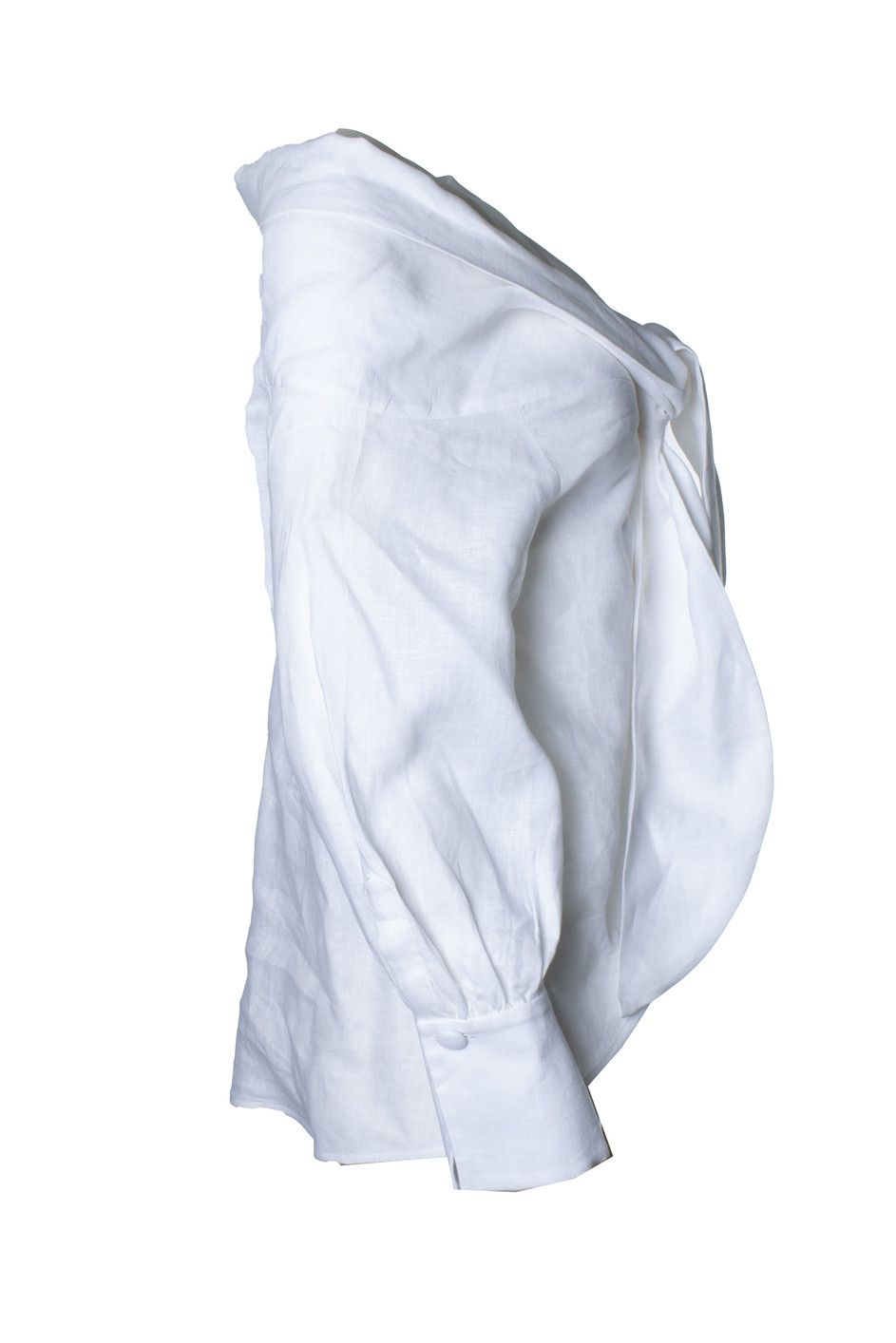 Other Andres Otalora, linen blouse with bow Size M / US 6-8 / IT 42-44 - 3 Thumbnail
