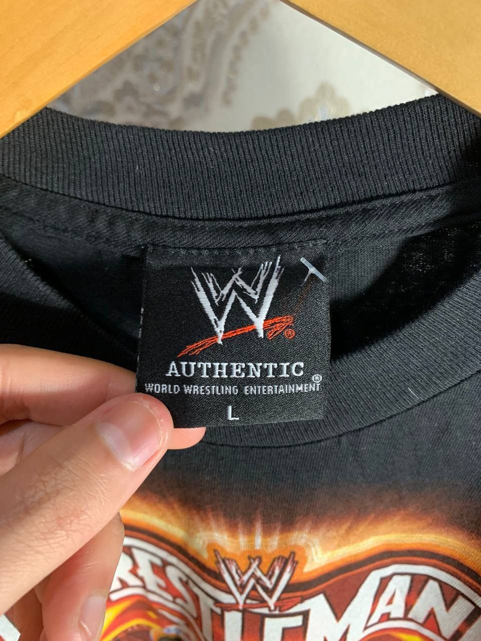 Vintage × WWE VERY RARE WRESTLING T-SHIRT JOHN CENA BATISTA UNDERTAKER Y2K Size US L / EU 52-54 / 3 - 4 Thumbnail