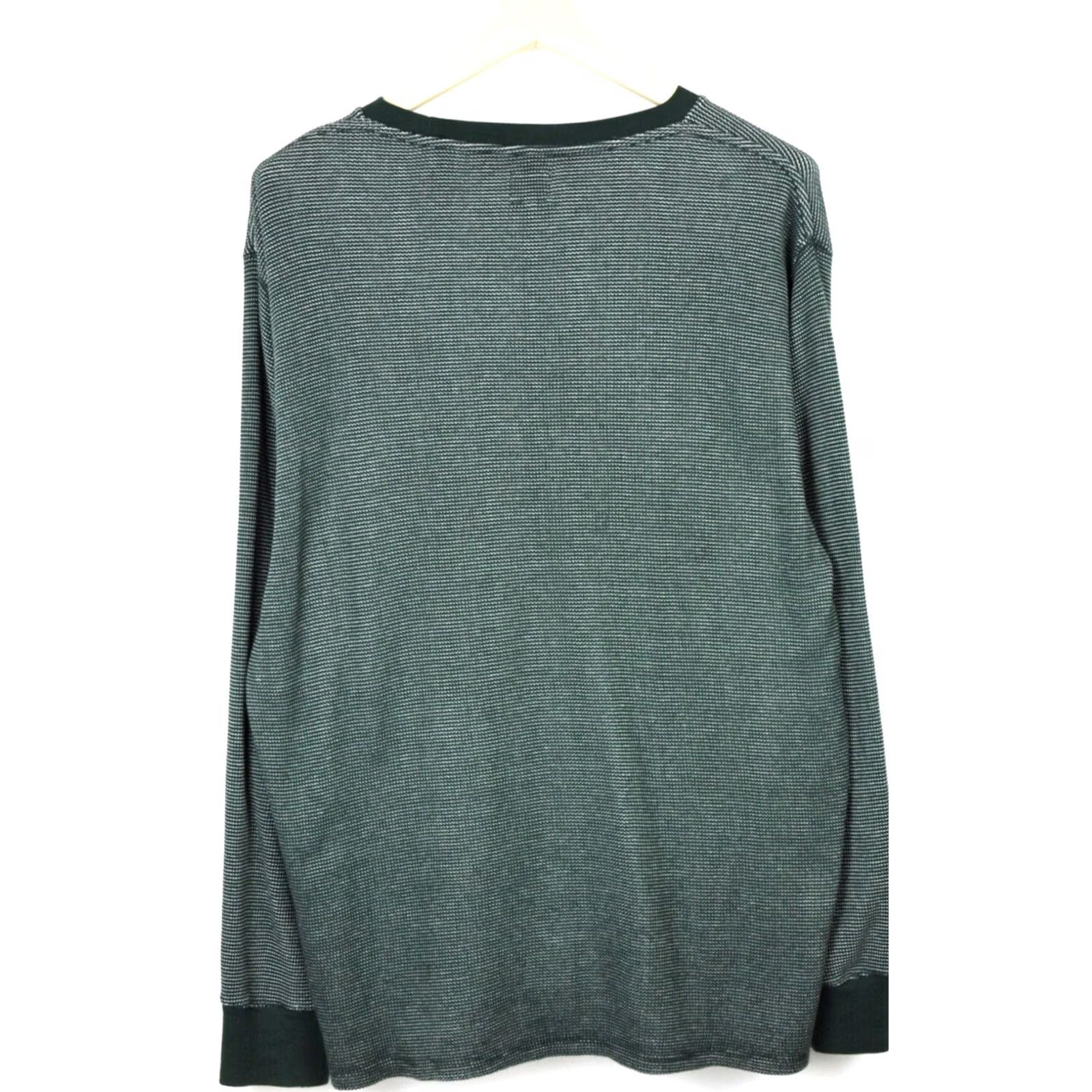 Levi's Levi's Sweater Mens XL Crew Neck Green Jumper Pullover Knit Knitwear Patterned Logo Casual Shirt? Size US XL / EU 56 / 4 - 2 Thumbnail