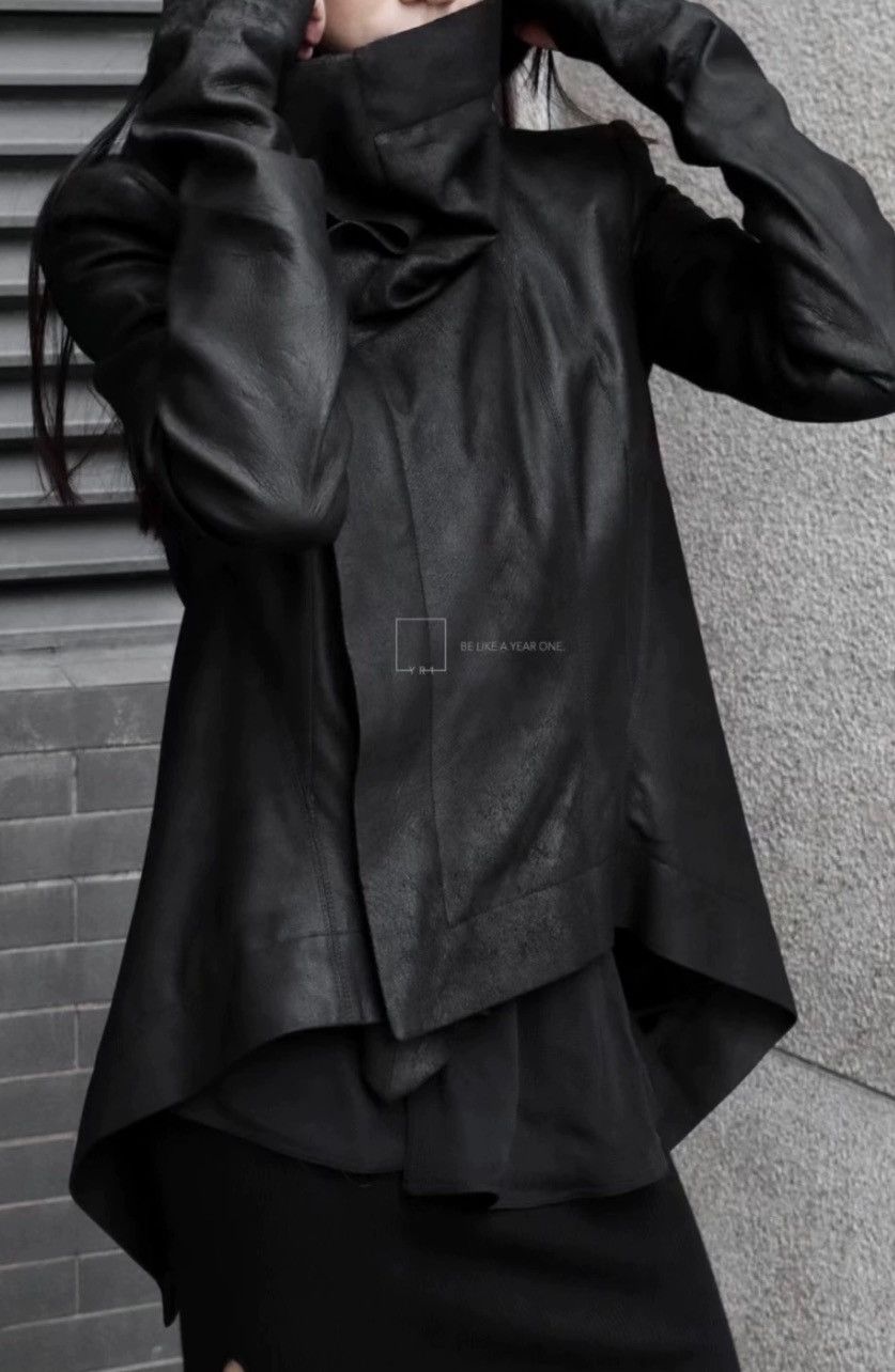 Rick Owens Rick Owens ro mainline women's black lambski 2412-Nextarrow Size S / US 4 / IT 40 - 7 Thumbnail