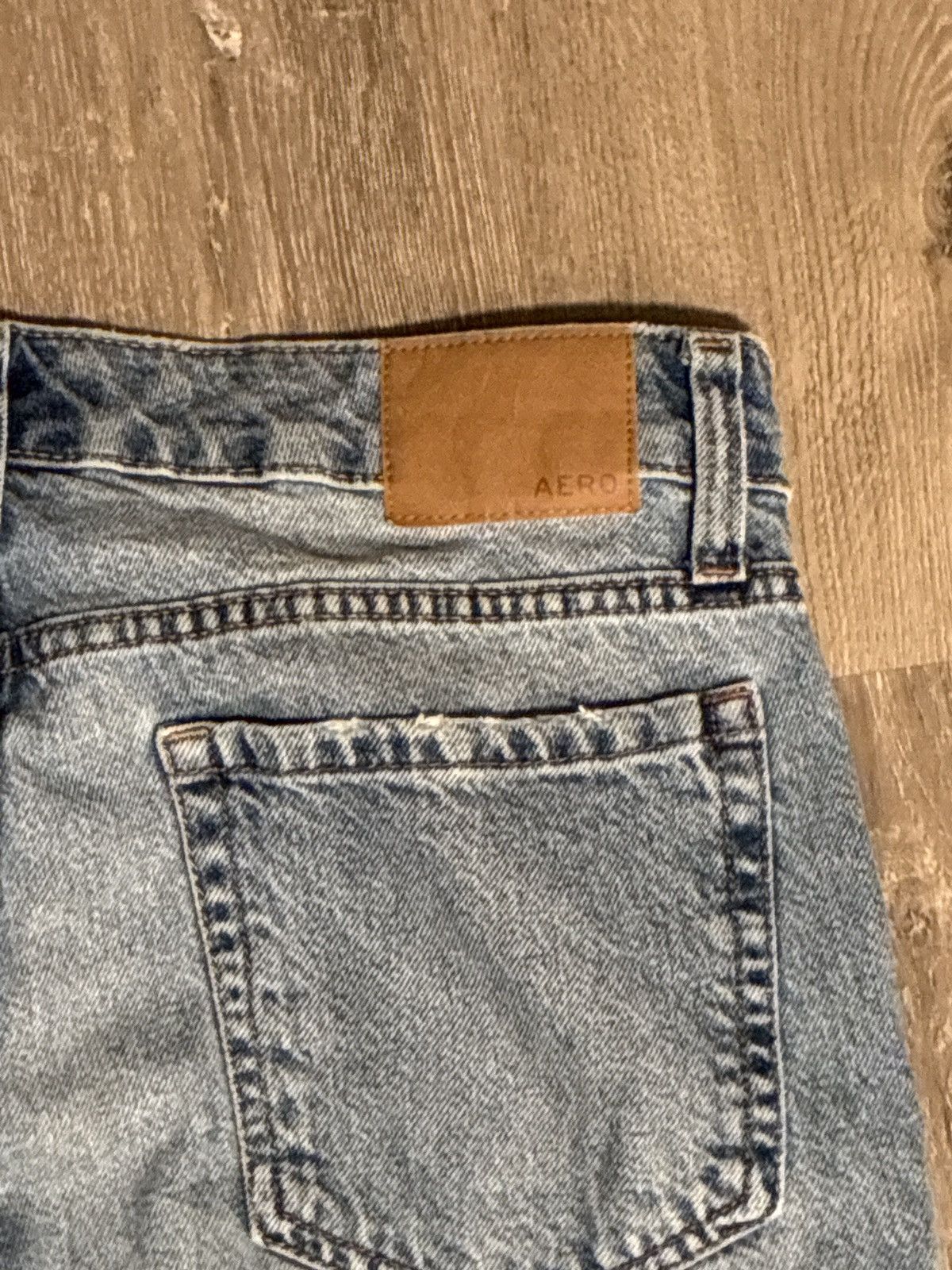 Aeropostale Aeropostale Low Rise Baggy Blue Denim Size 28" / US 6 / IT 42 - 3 Thumbnail