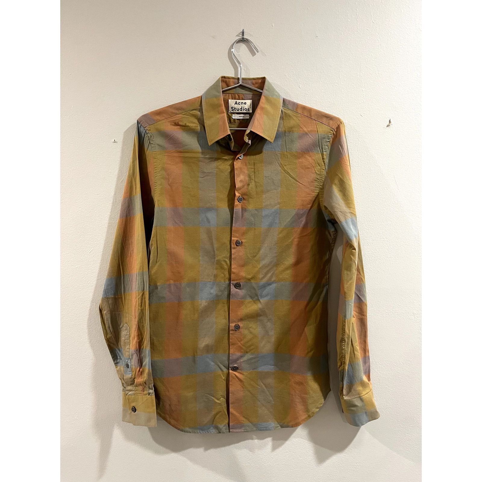 Acne Studios Acne Studios — Mario Check PSS14 — Size 44 Size US XS / EU 42 / 0 - 1 Thumbnail