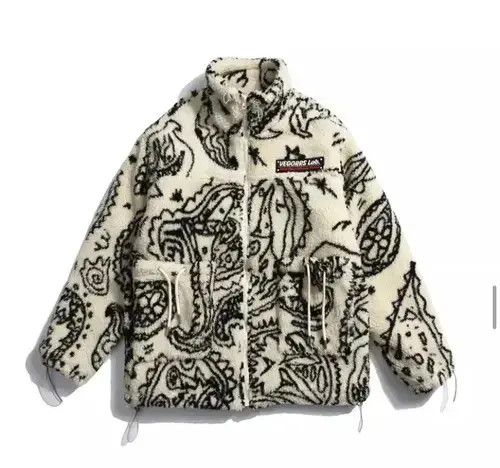 Streatwear fleece jacket