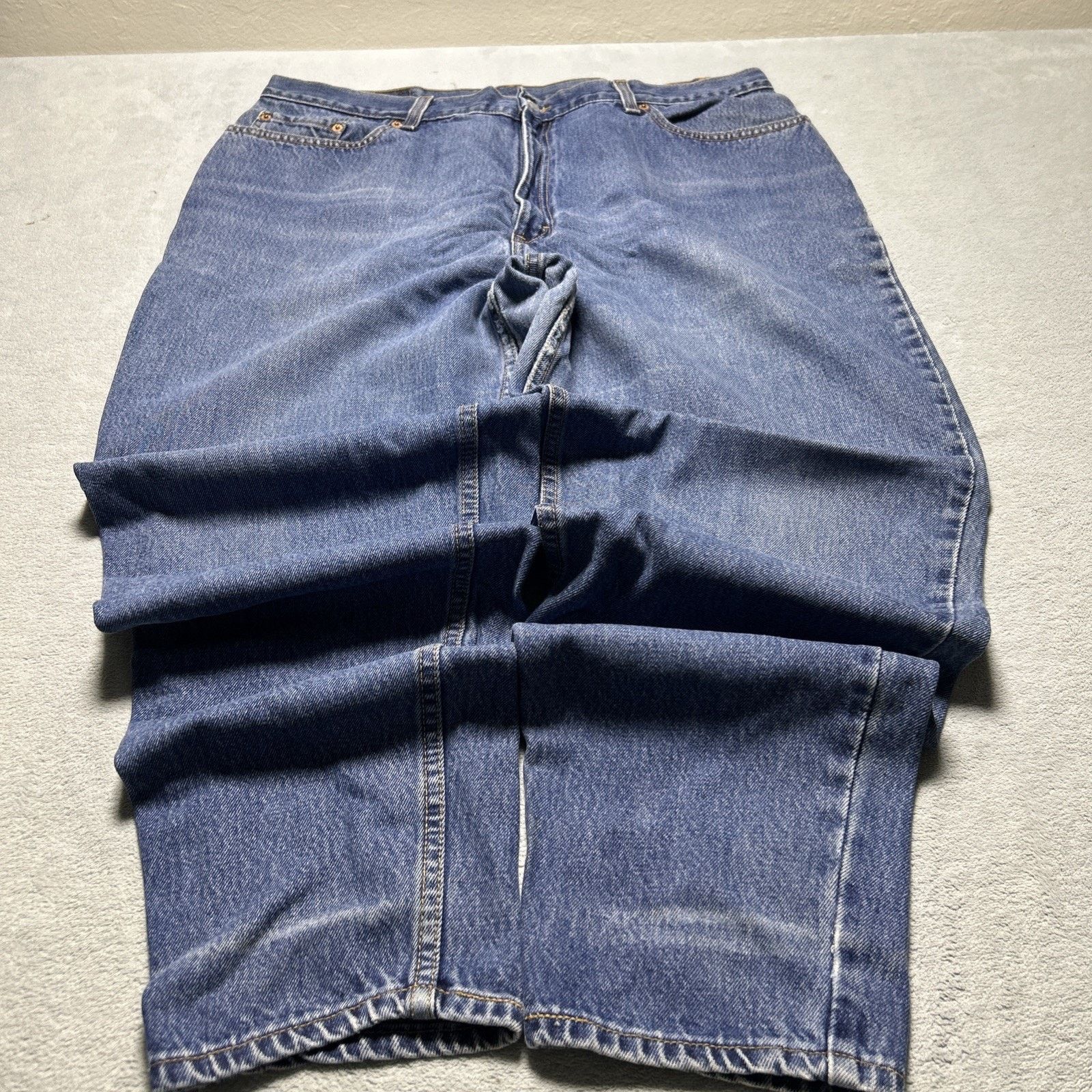 Levi's Made In USA Levis 550 Baggy Tapered Jeans Womens 20W 38x30 Size 42" / US 20 - 1 Thumbnail