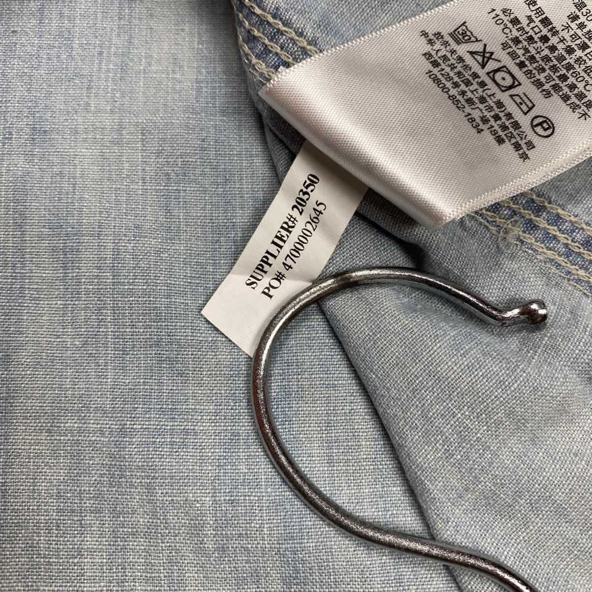 Denim & Supply Ralph Lauren Denim&Supply Ralph Lauren American Flag Washed Denim Shirts Size US M / EU 48-50 / 2 - 10 Thumbnail