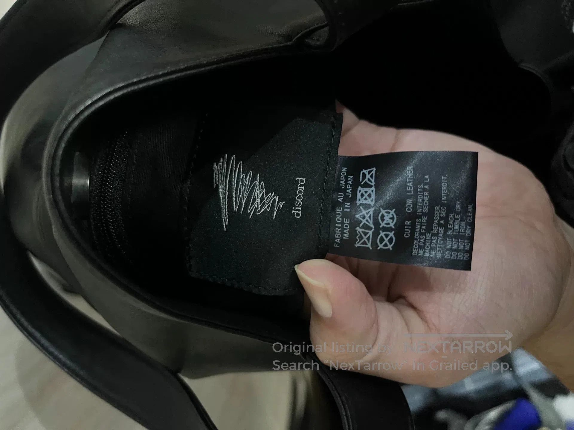 Yohji Yamamoto Yohji Yamamoto Black Leather Crossbody Bag. Size ONE SIZE - 6 Thumbnail