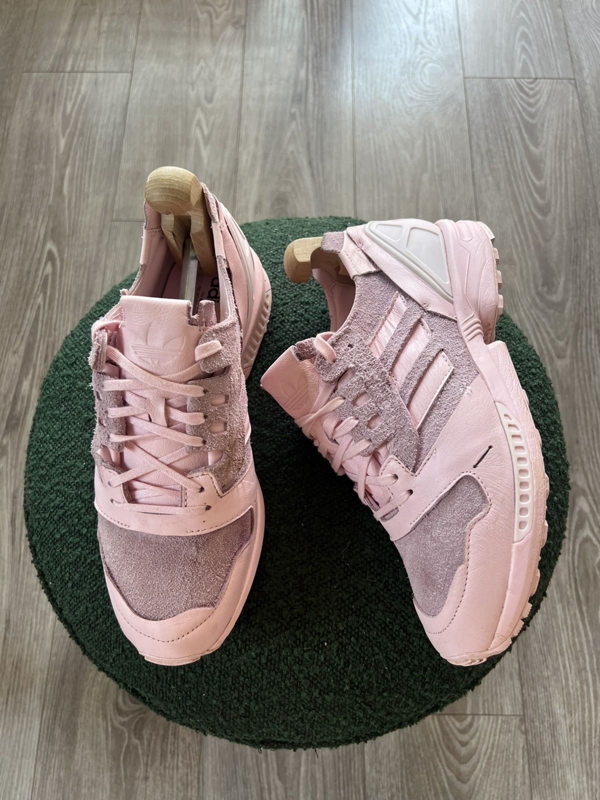 Adidas Adidas Luxury ZX 8000 „Minimalist Iconic” Leather Sneakers Size US 9 / EU 42 - 2 Thumbnail