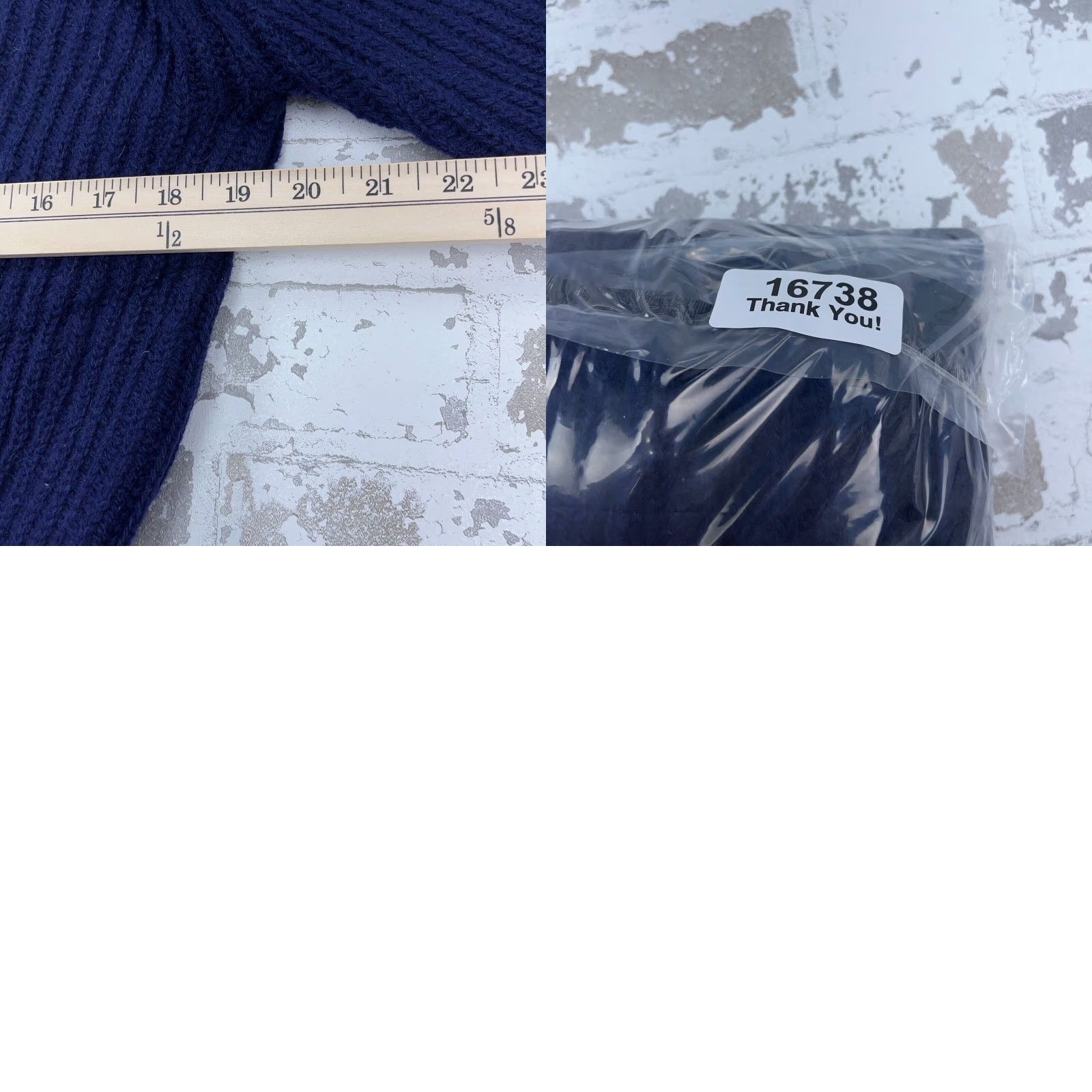 Vintage VINTAGE Susan Bristol Chunky Wool Cardigan Women Small Blue V-Neck All Seasons 90s Size S / US 4 / IT 40 - 8 Thumbnail